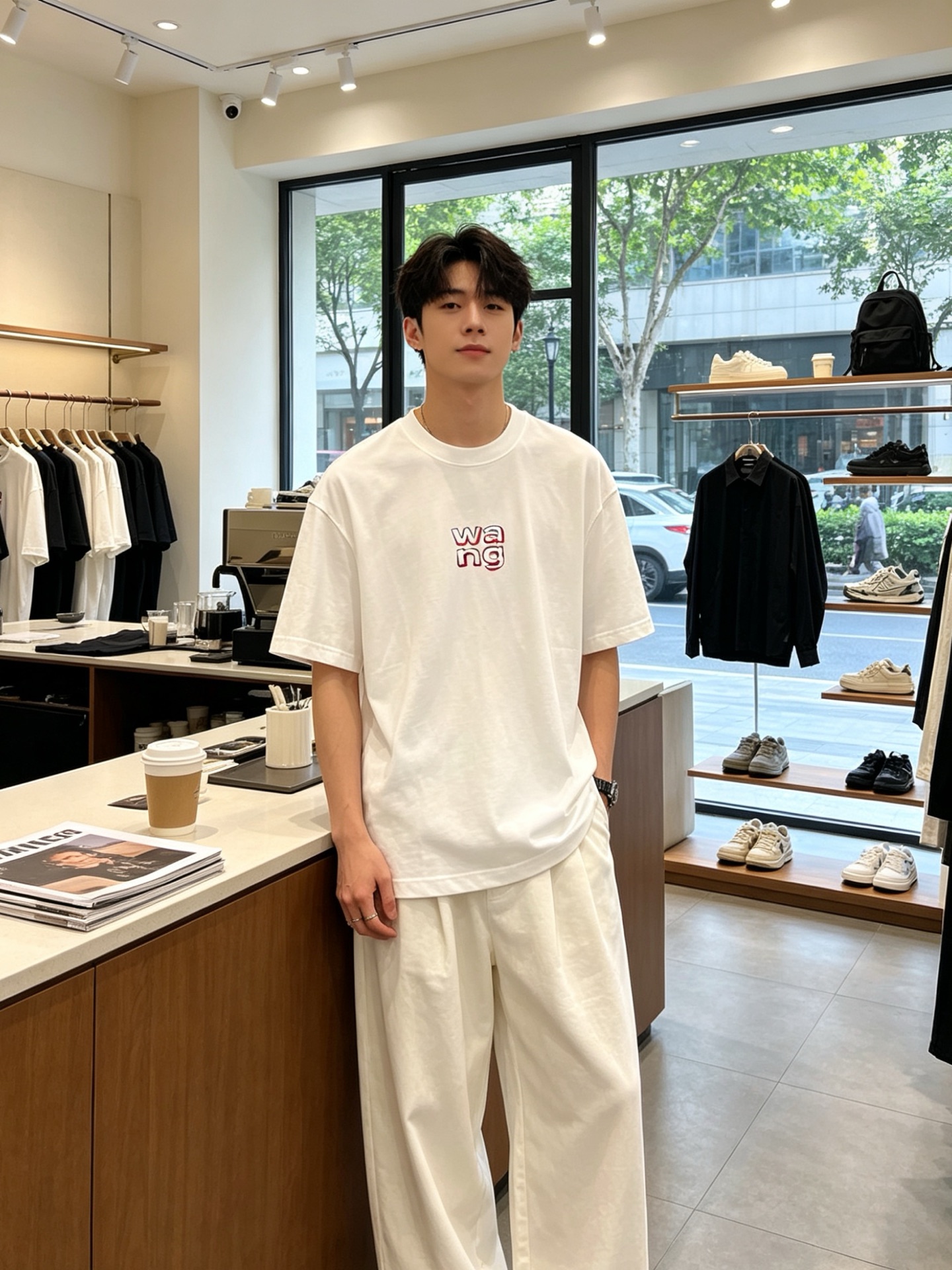 NO:868964,.Alexanderwang exclusively provides new original men's casual short-sleeves, high-end customization, high-end version, fashionable and versatile, popular imported fabrics, super soft and delicate to the touch, skin-friendly and comfortable to wear, high-end boutique, the upper body is exquisitely made by the OEM, a must-have item for men, complete with three standards, size S-3XL,, alexander wang, T-shirt,19860909.Alexanderwang亚历山大王独家专供新款原单男士休闲短袖 高端定制 高端版本 时尚百搭爆款进口面料 手感超柔软细腻 穿着亲肤舒适 高端精品 代工厂精细做上身非常赞 男士必备单品 三标齐全 码数S-3XL,,alexander wang,T-shirt,,Men's clothing