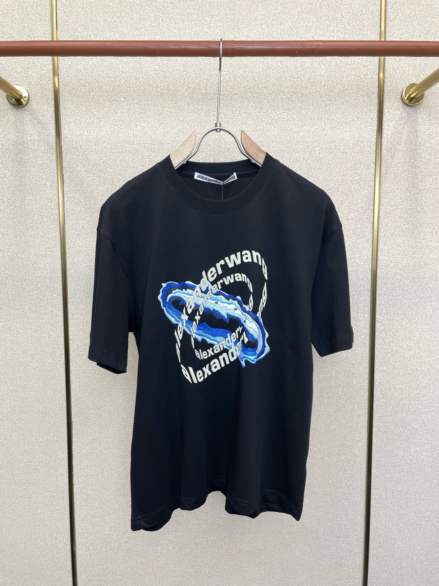 Alexanderwang亚历山大王💥砸锅卖铁都要上的新款新款原单男士休闲短袖 高端定制 高端版本 时尚