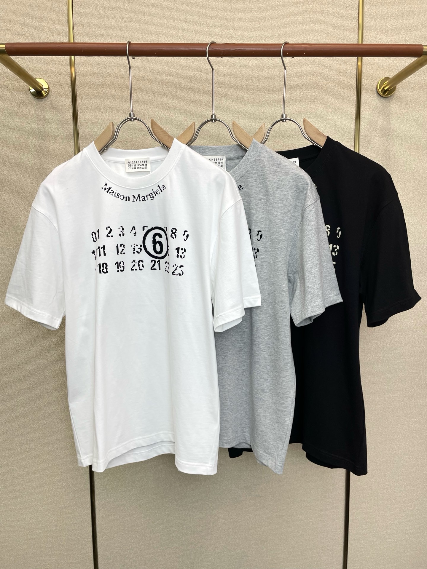 。Masion Margiela梅森马吉拉💥砸锅卖铁都要上的新款新款原单男士休闲短袖 高端定制 高端版本