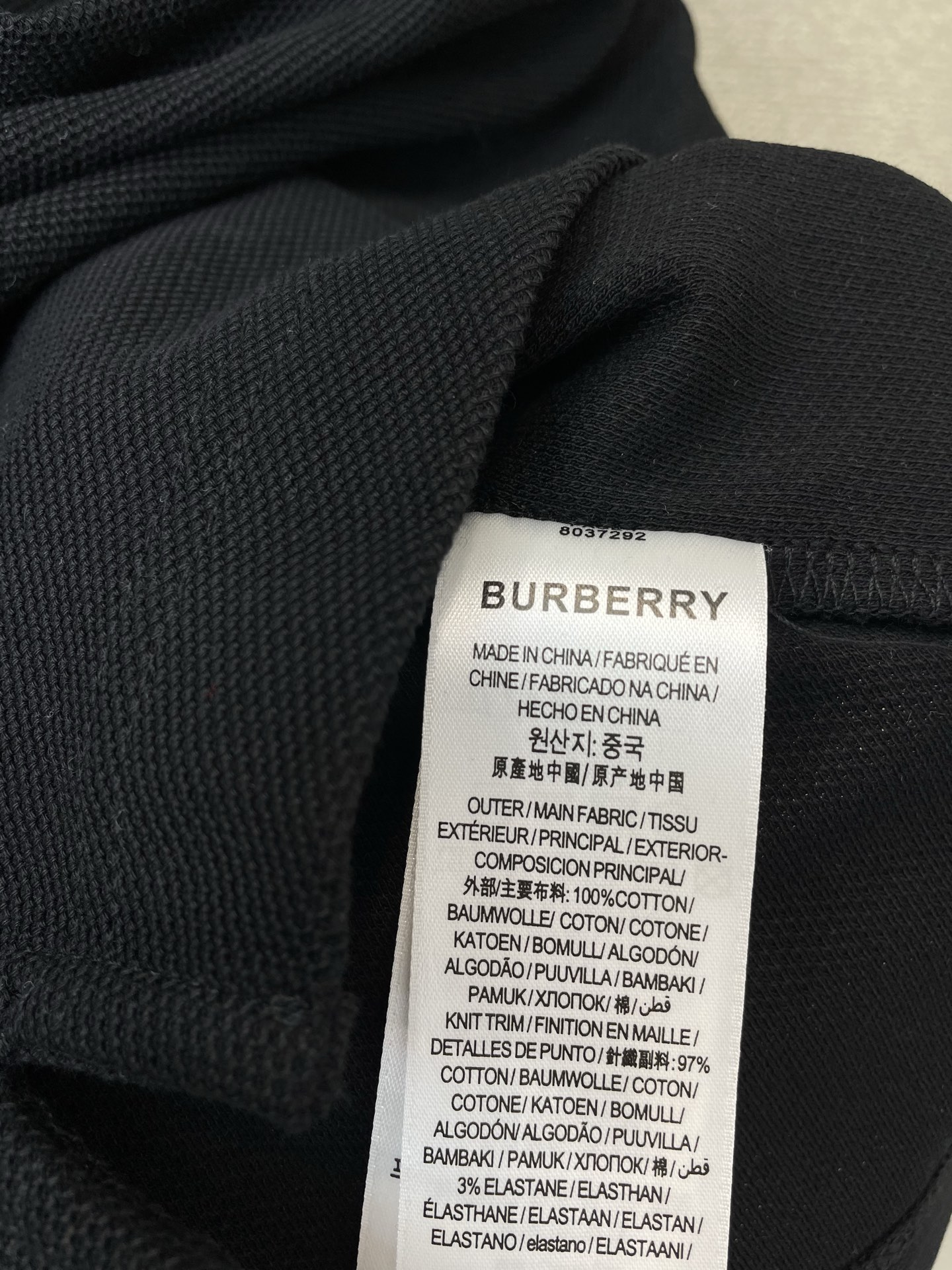 。Burberry巴宝莉💥砸锅卖铁都要上的新款新款原单男士休闲短袖 高端定制 高端版本 时尚百搭爆款⚠️