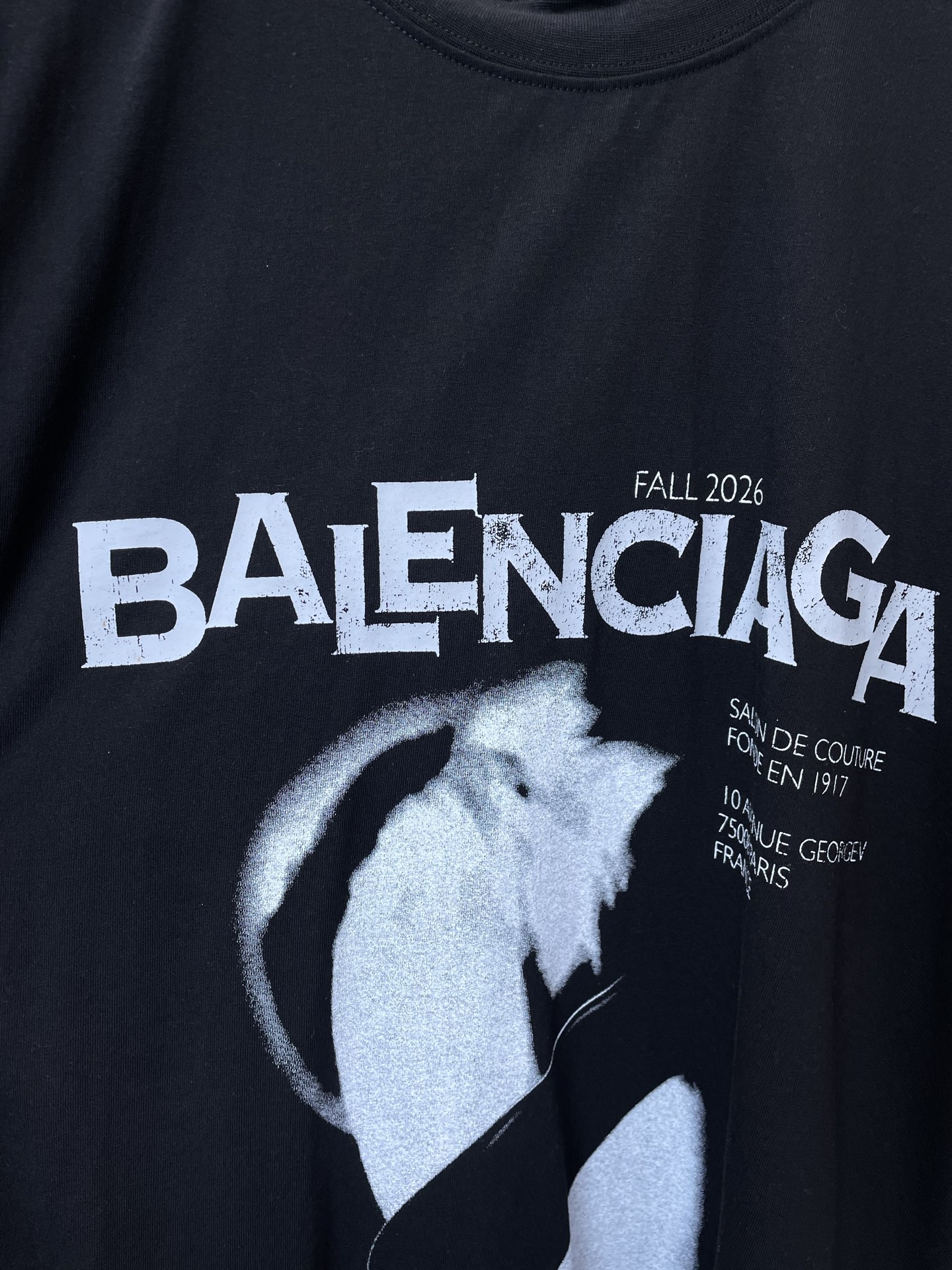 。Balenciaga巴黎世家💥砸锅卖铁都要上的新款新款原单男士休闲短袖 高端定制 高端版本 时尚百搭爆