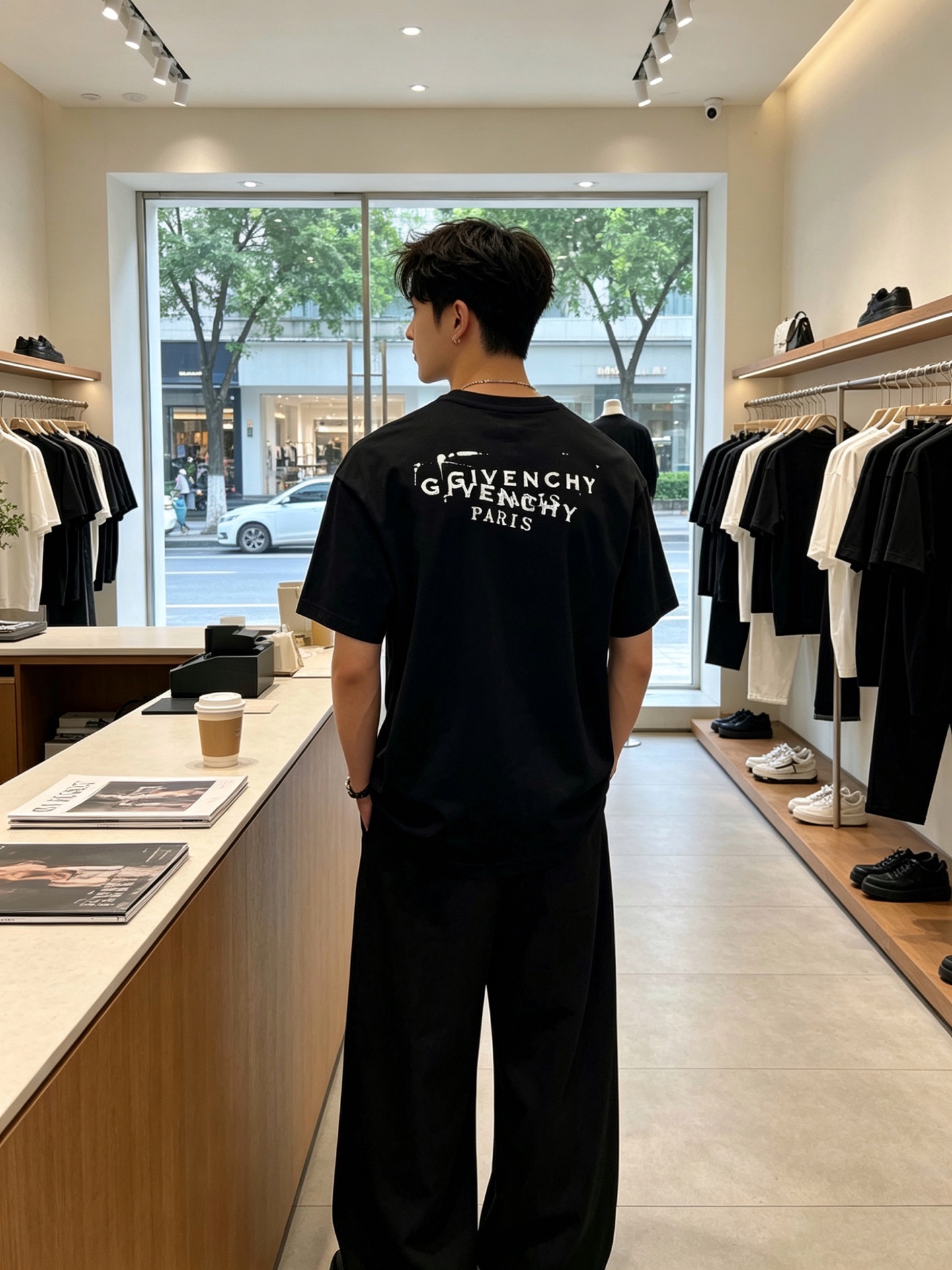 。Givenchy纪梵希💥砸锅卖铁都要上的新款新款原单男士休闲短袖 高端定制 高端版本 时尚百搭爆款⚠️