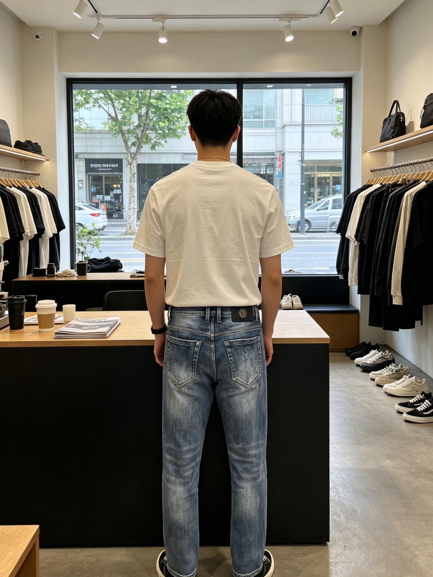 。Chrome hearts克罗心💥砸锅卖铁都要上的新款新款休闲牛仔裤👖高端版本 专柜定制面料 透气舒适