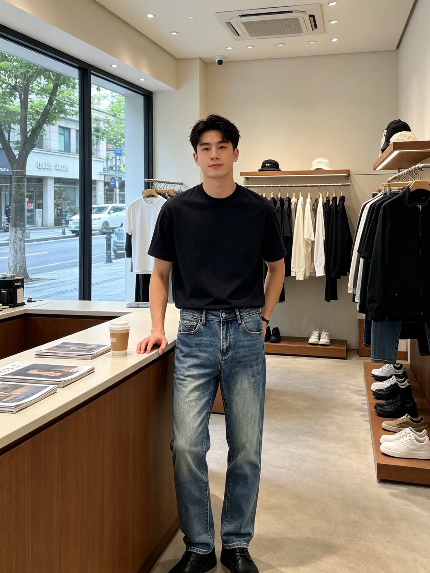 NO:868796,.Prada exclusively provides high-end versions of new casual jeans. Custom-made fabrics at the counter. Highly breathable and comfortable, with impeccable details. The brand element design concept embodies high quality. It feels delicate and soft!  It presents a casual cut and the upper body shape is awesome!  Code number 29-38,,prada,prada,jeans,19860909.Prada普拉达独家专供新款休闲牛仔裤高端版本 专柜定制面料 透气舒适度高,细节无可挑剔,品牌元素设计理念,体现高品质.手感细腻柔软！呈现休闲裁剪,上身版型超赞！码数29-38,,prada,prada,jeans,,Men's clothing
