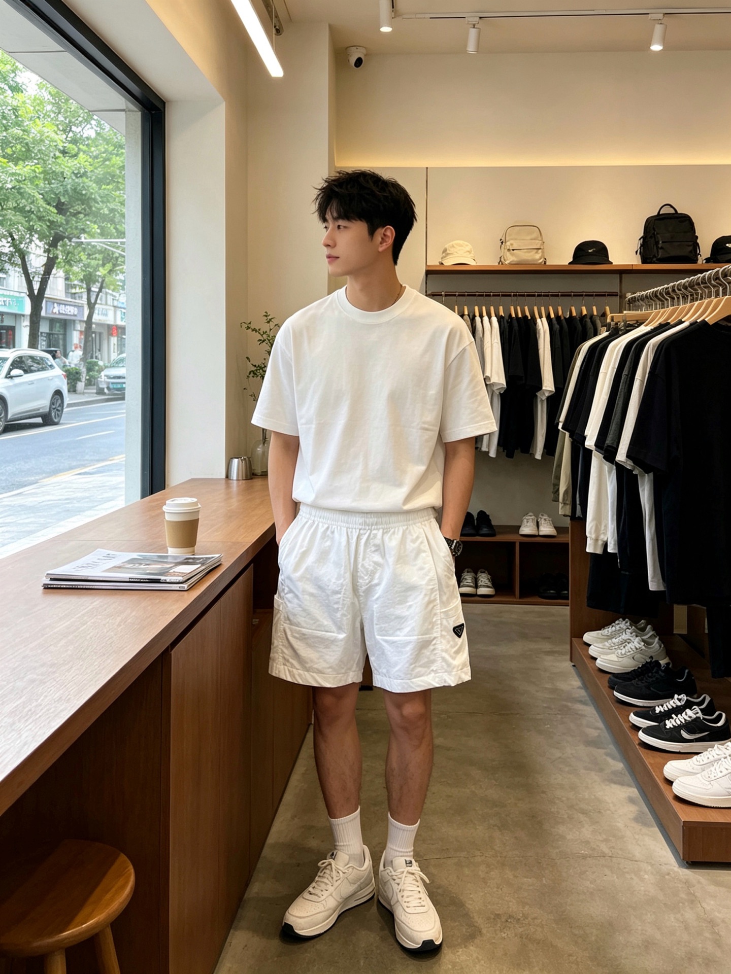 NO:875659,.Prada exclusively offers high-end versions of new casual shorts!  Custom-made fabrics at the counter are highly breathable and comfortable, with impeccable details and brand element design concepts, reflecting high quality. It feels delicate and soft!  It presents a casual cut and the upper body shape is awesome!  Size: M-3XL,,prada,prada,shorts,19860909.Prada普拉达独家专供新款休闲短裤高端版本！专柜定制面料 透气舒适度高,细节无可挑剔,品牌元素设计理念,体现高品质.手感细腻柔软！呈现休闲裁剪,上身版型超赞！码数: M-3XL,,prada,prada,shorts,,Men's clothing