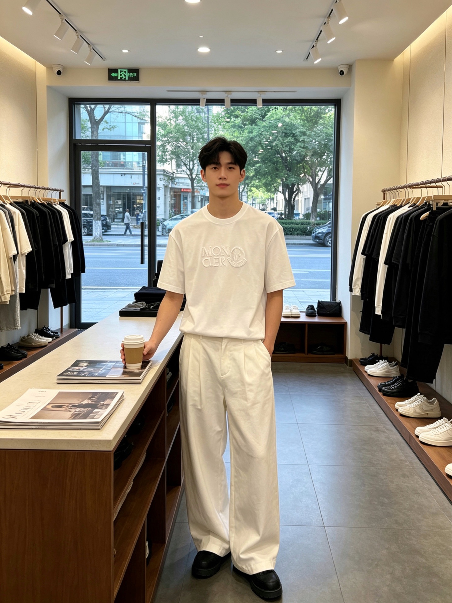 。Moncler蒙口💥砸锅卖铁都要上的新款新款原单男士休闲短袖 高端定制 高端版本 时尚百搭爆款⚠️⚠️