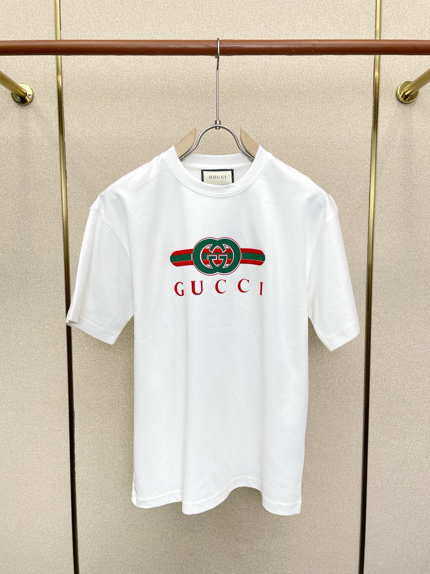 Gucci古驰💥砸锅卖铁都要上的新款新款原单男士休闲短袖 高端定制 高端版本 时尚百搭爆款⚠️⚠️✨✨进