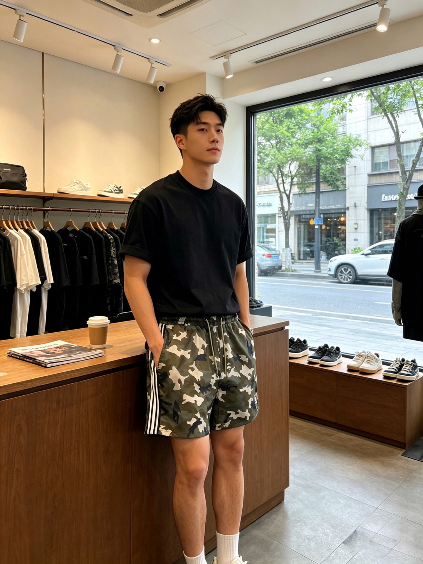 NO:875676,.Moncler’s exclusive new casual shorts, high-end version!  Custom-made fabrics at the counter are highly breathable and comfortable, with impeccable details and brand element design concepts, reflecting high quality. It feels delicate and soft!  It presents a casual cut and the upper body shape is awesome!  Size: M-3XL,,Moncler,shorts,19860909.Moncler蒙口独家专供新款休闲短裤 高端版本！专柜定制面料 透气舒适度高,细节无可挑剔,品牌元素设计理念,体现高品质.手感细腻柔软！呈现休闲裁剪,上身版型超赞！码数: M-3XL,,Moncler,shorts,,Men's clothing