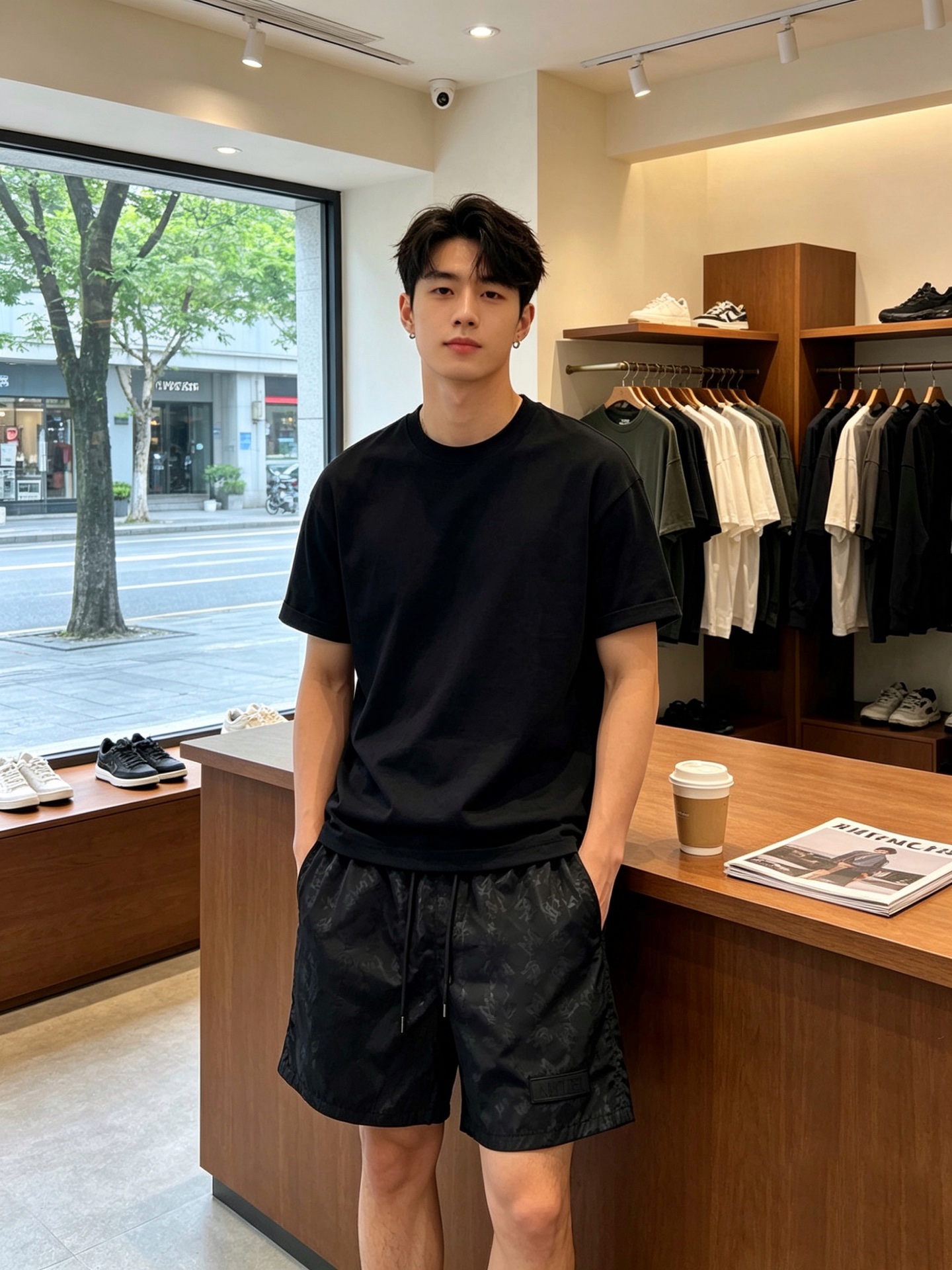 AMIRI💥砸锅卖铁都要上的新款新款休闲短裤 高端版本！专柜定制面料 透气舒适度高，细节无可挑剔，品牌元