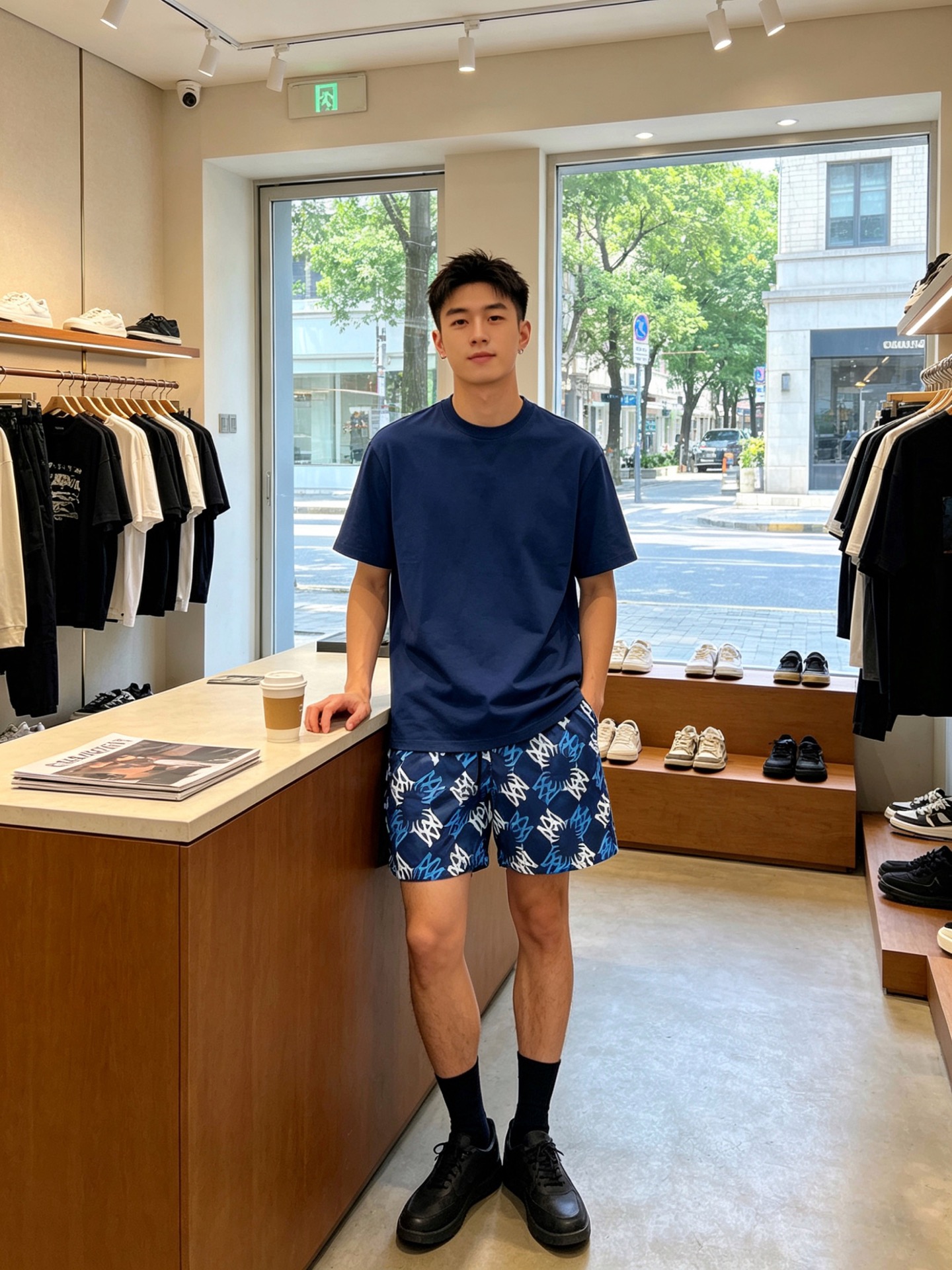 NO:875632,.AMIRI exclusively provides new casual shorts, high-end version!  Custom-made fabrics at the counter are highly breathable and comfortable, with impeccable details and brand element design concepts, reflecting high quality. It feels delicate and soft!  It presents a casual cut and the upper body shape is awesome!  Size: M-3XL,,amiri,shorts,19860909.AMIRI独家专供新款休闲短裤 高端版本！专柜定制面料 透气舒适度高,细节无可挑剔,品牌元素设计理念,体现高品质.手感细腻柔软！呈现休闲裁剪,上身版型超赞！码数: M-3XL,,amiri,shorts,,Men's clothing