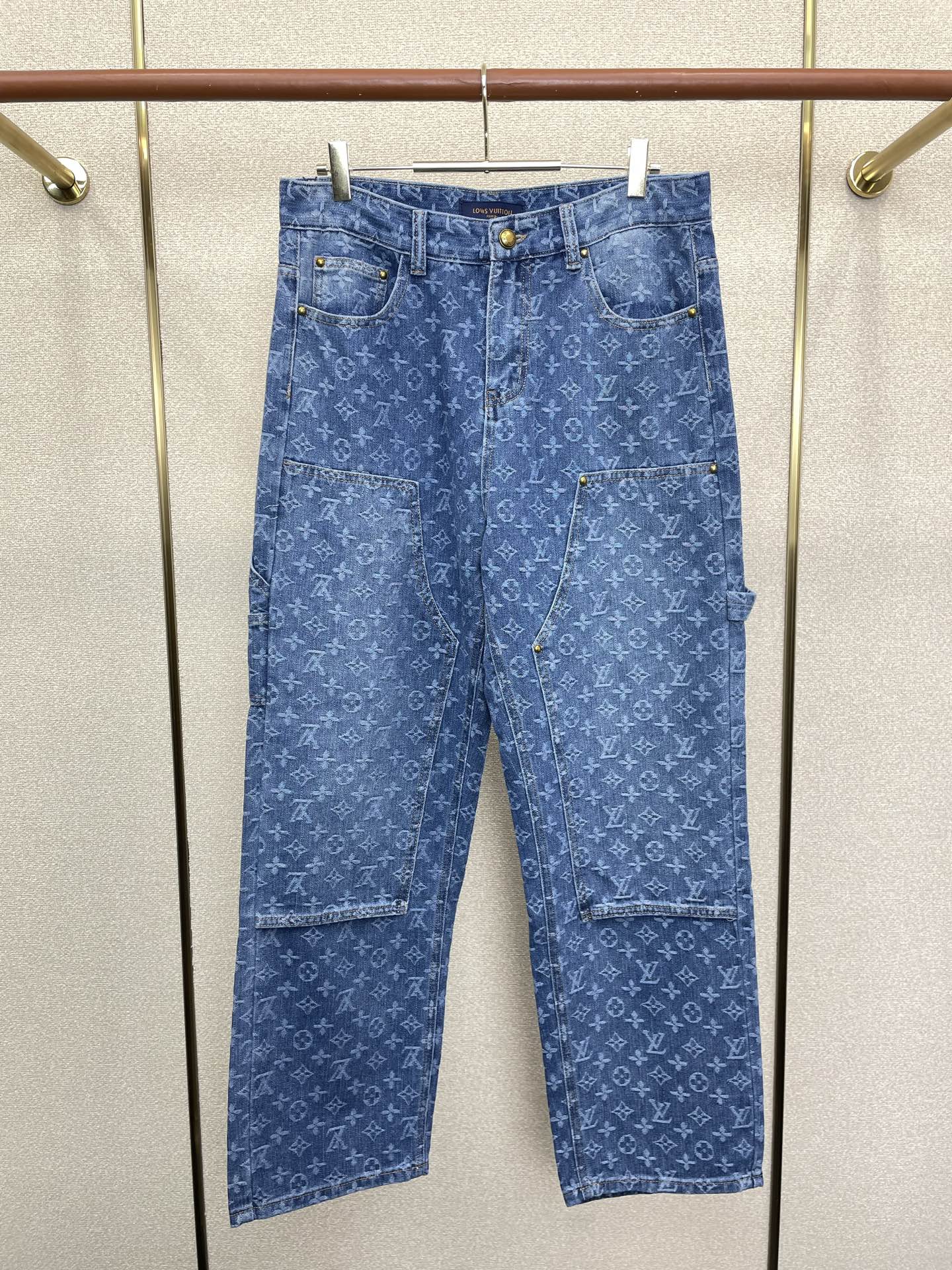 。Louis Vuitton路易威登💥砸锅卖铁都要上的新款新款休闲牛仔裤👖高端版本 专柜定制面料 透气舒
