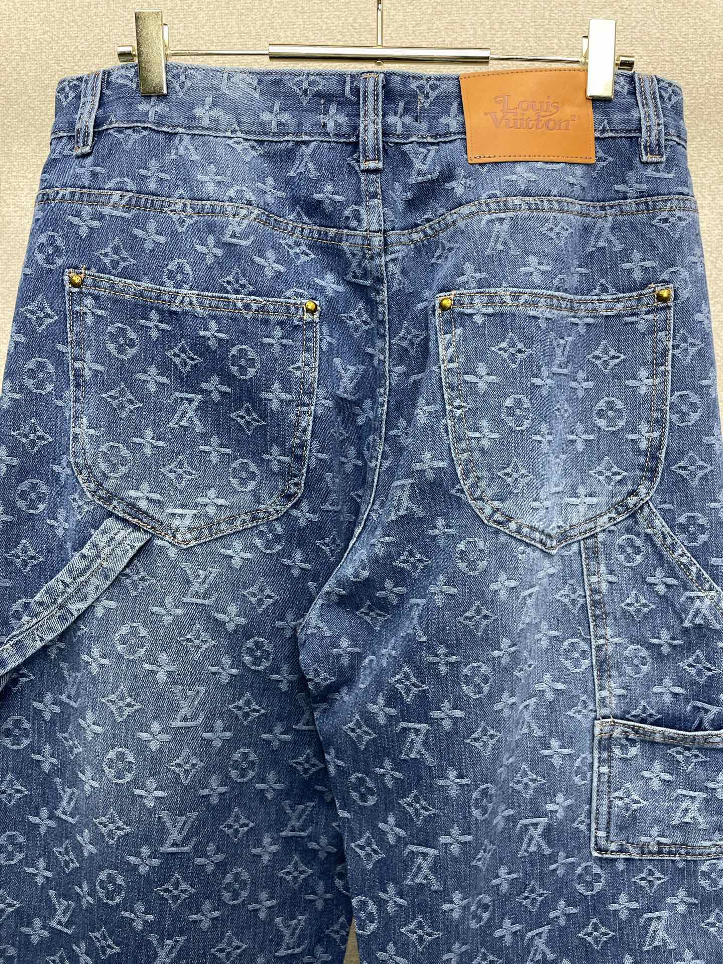 。Louis Vuitton路易威登💥砸锅卖铁都要上的新款新款休闲牛仔裤👖高端版本 专柜定制面料 透气舒