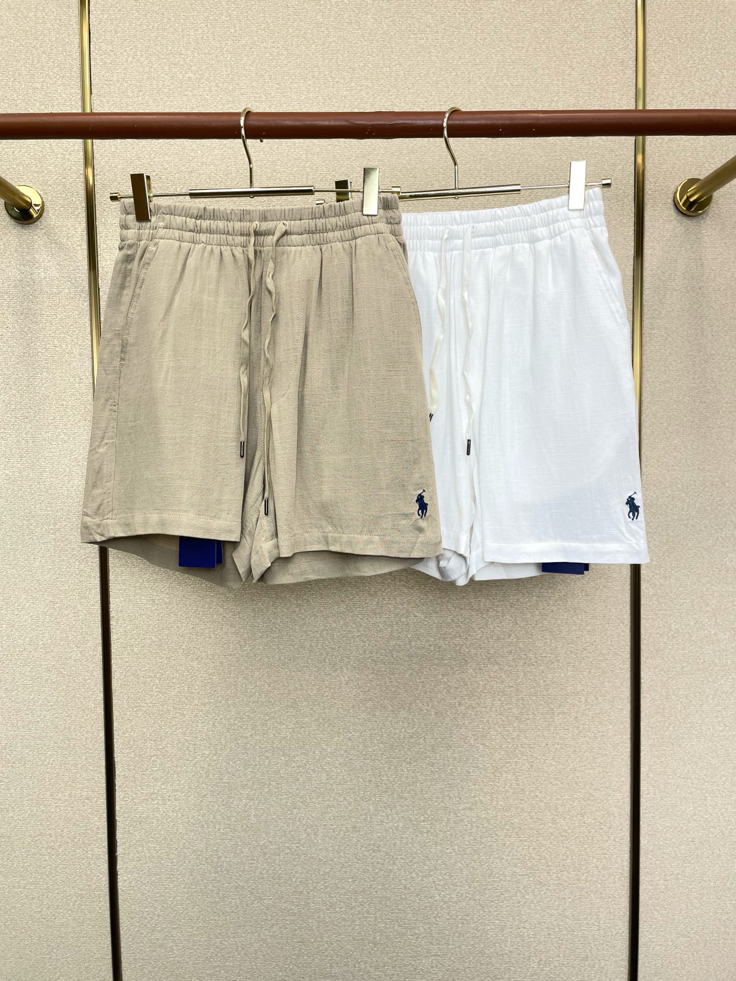 Ralph Lauren拉夫劳伦👚砸锅卖铁都要上的新款👚新款女装休闲亚麻短裤🩳高端版本！独特设计 专柜定
