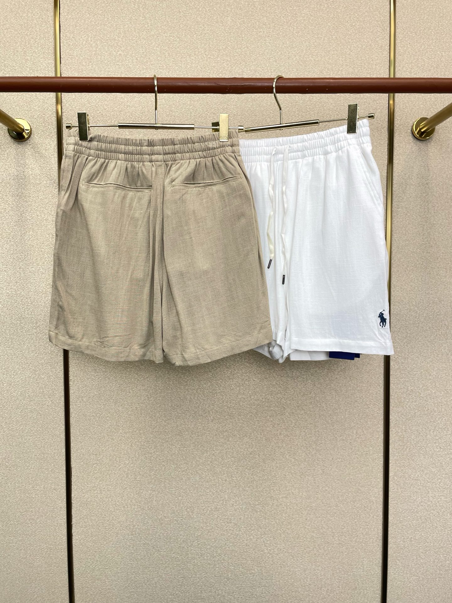 Ralph Lauren拉夫劳伦👚砸锅卖铁都要上的新款👚新款女装休闲亚麻短裤🩳高端版本！独特设计 专柜定