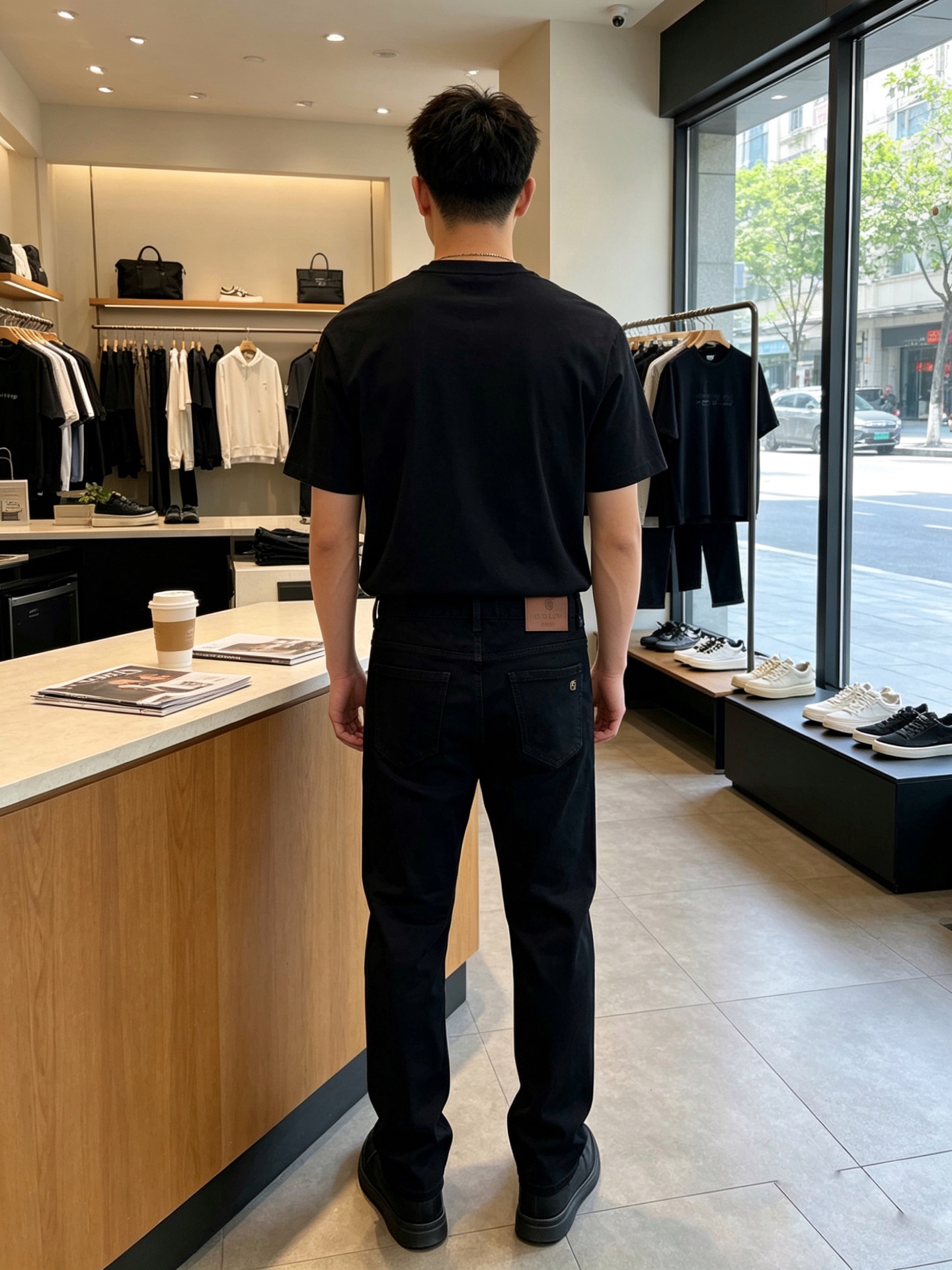 。Gucci古驰💥砸锅卖铁都要上的新款新款牛仔裤👖高端版本 专柜定制面料 透气舒适度高，细节无可挑剔，品