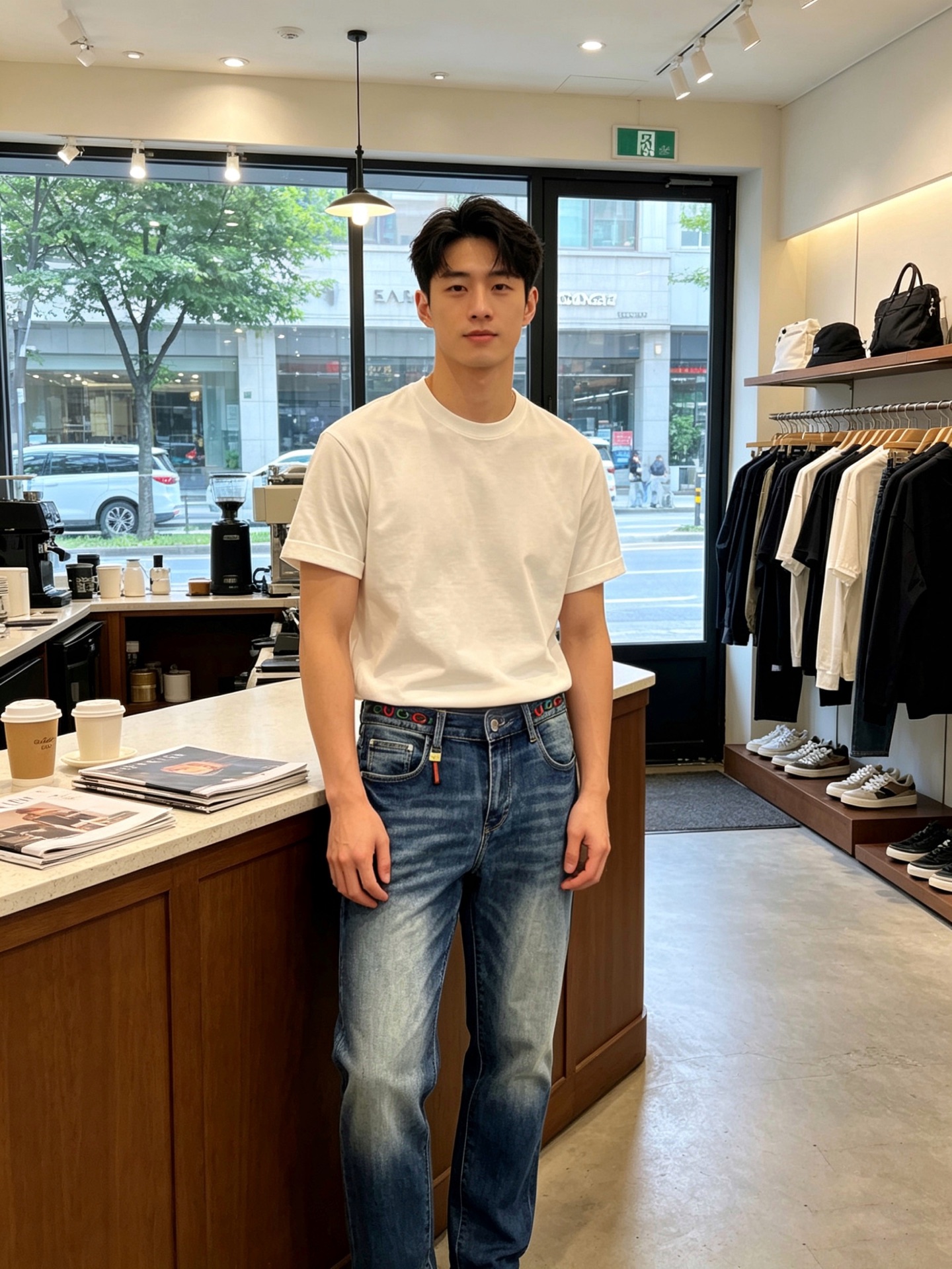 Gucci古驰💥砸锅卖铁都要上的新款新款牛仔裤👖高端版本 专柜定制面料 透气舒适度高，细节无可挑剔，品牌