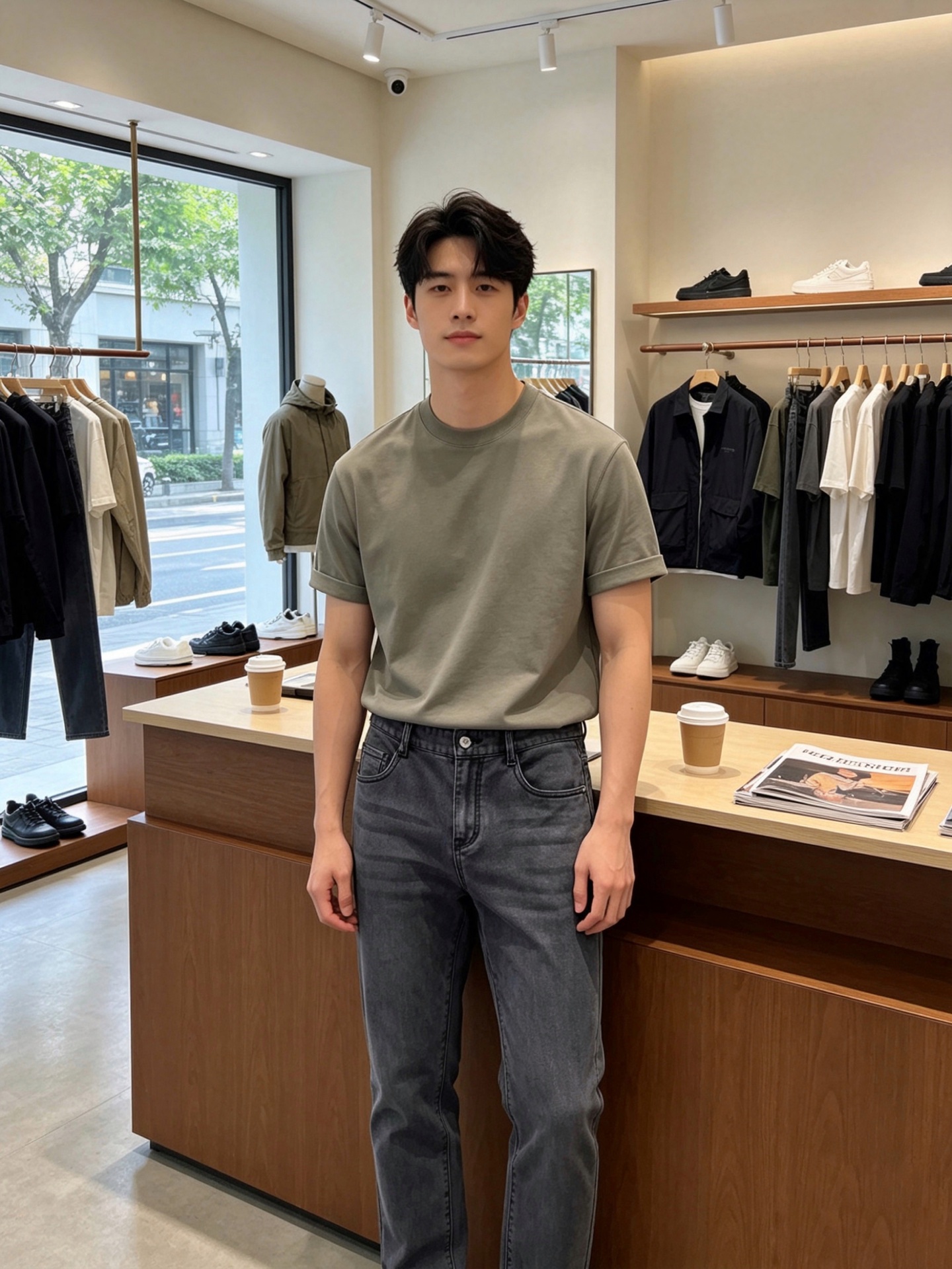 。Moncler蒙口💥砸锅卖铁都要上的新款新款牛仔裤👖高端版本 专柜定制面料 透气舒适度高，细节无可挑剔