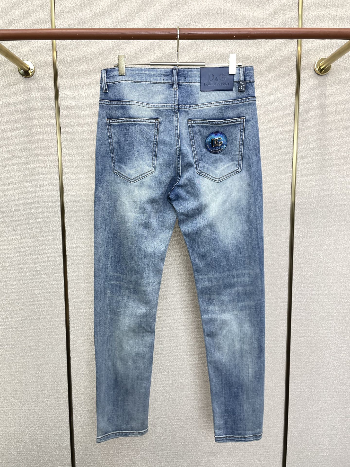 Dolce&Gabbana杜嘉班纳💥砸锅卖铁都要上的新款新款牛仔裤👖高端版本 专柜定制面料 透气舒适度高