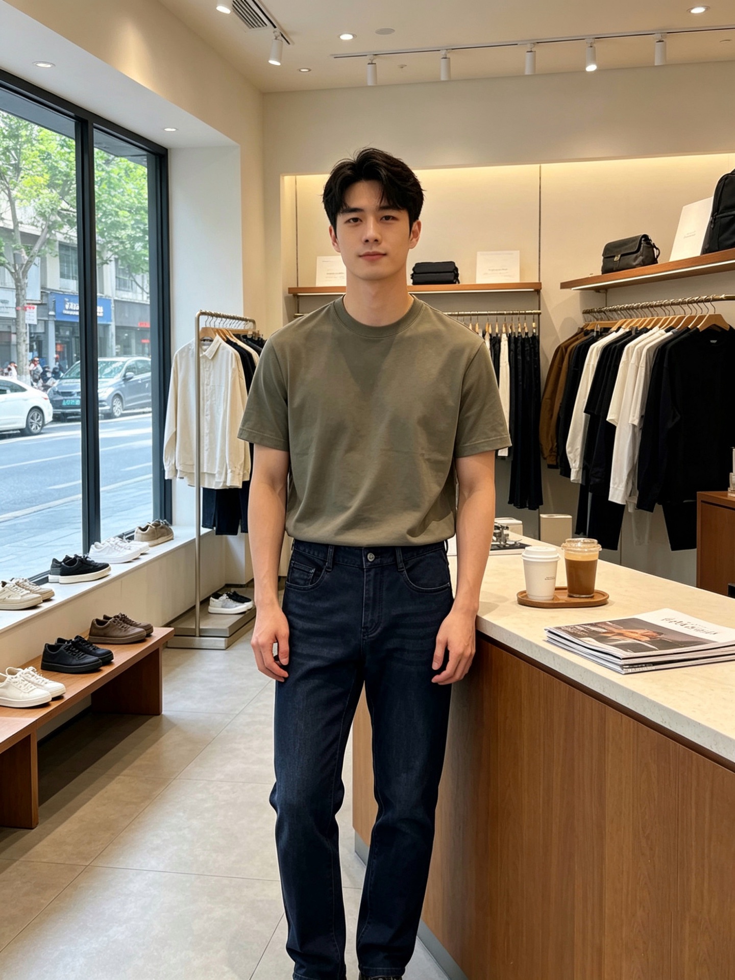 。Moncler蒙口💥砸锅卖铁都要上的新款新款牛仔裤👖高端版本 专柜定制面料 透气舒适度高，细节无可挑剔