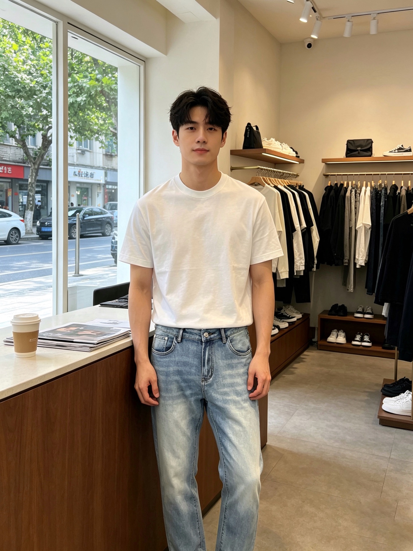 。Prada普拉达💥砸锅卖铁都要上的新款新款牛仔裤👖高端版本 专柜定制面料 透气舒适度高，细节无可挑剔，