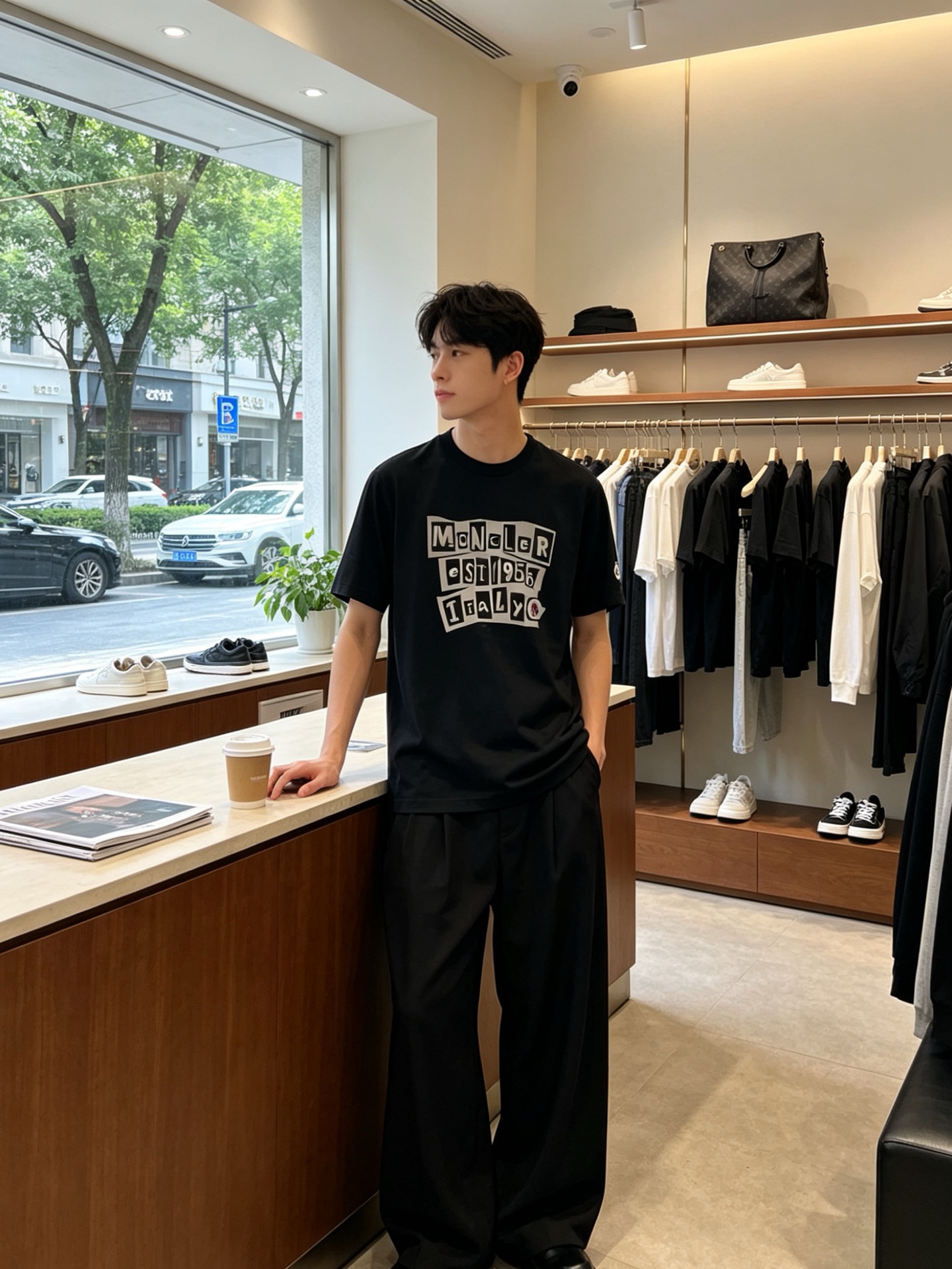 。Moncler蒙口💥砸锅卖铁都要上的新款新款原单男士休闲短袖 高端定制 高端版本 时尚百搭爆款⚠️⚠️
