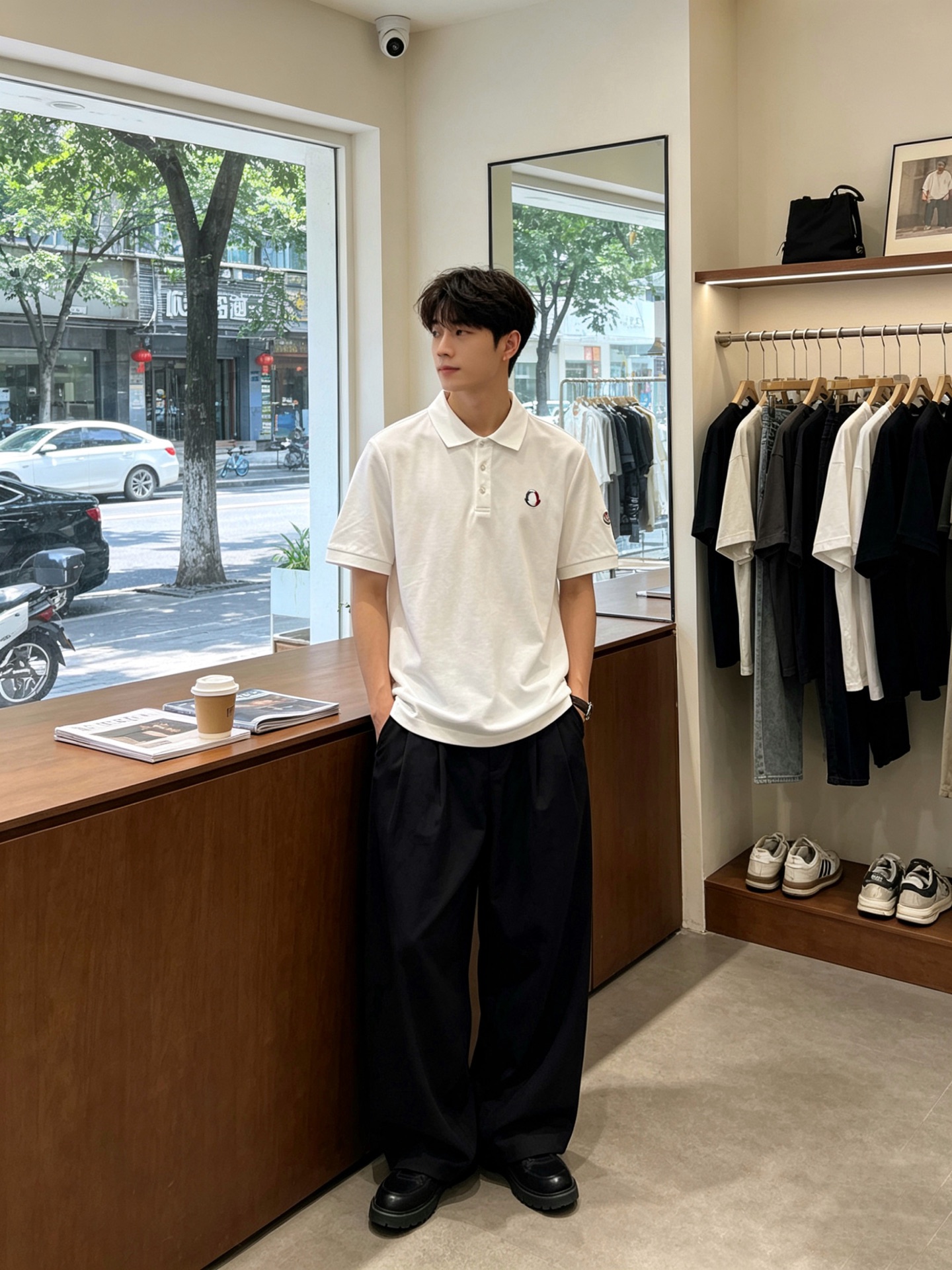 Moncler蒙口💥砸锅卖铁都要上的新款新款原单男士休闲短袖 高端定制 高端版本 时尚百搭爆款⚠️⚠️✨
