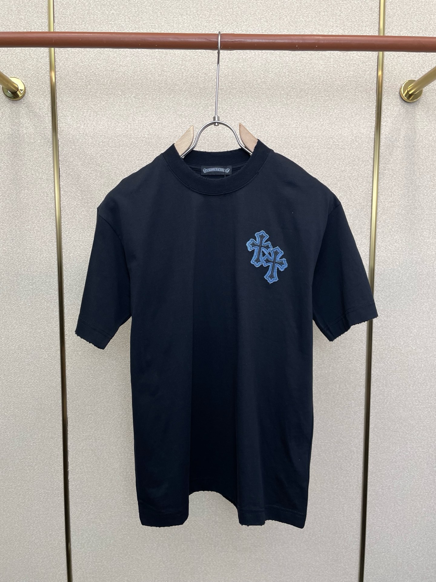 Chrome hearts克罗心💥砸锅卖铁都要上的新款新款原单男士休闲短袖 高端定制 高端版本 时尚百搭