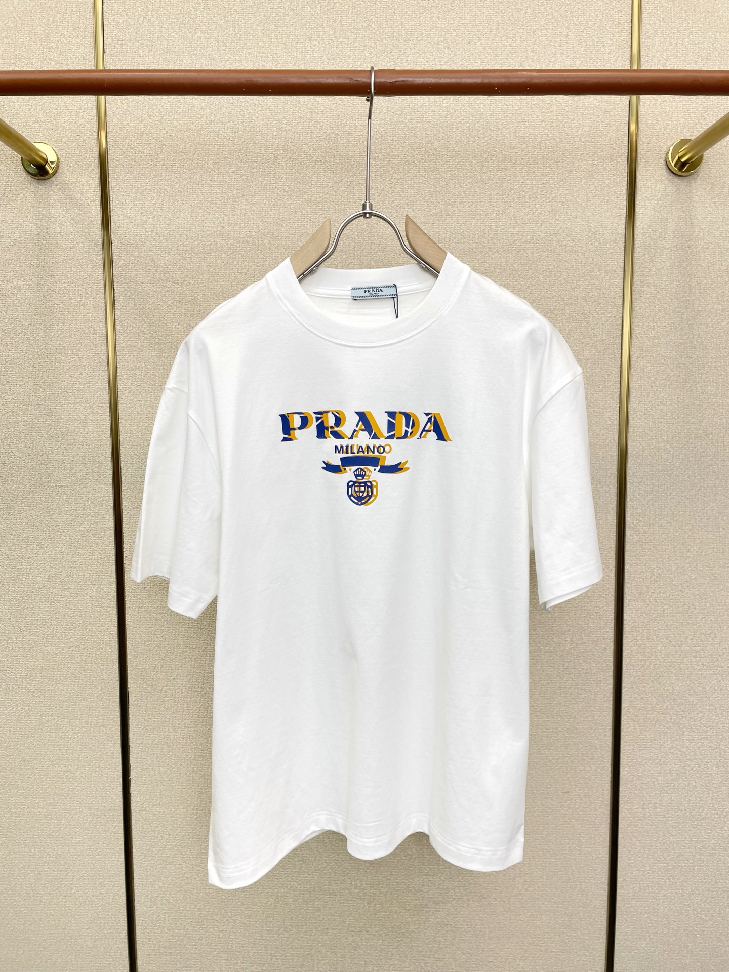 Prada普拉达💥砸锅卖铁都要上的新款新款原单男士休闲短袖 高端定制 高端版本 时尚百搭爆款⚠️⚠️✨✨