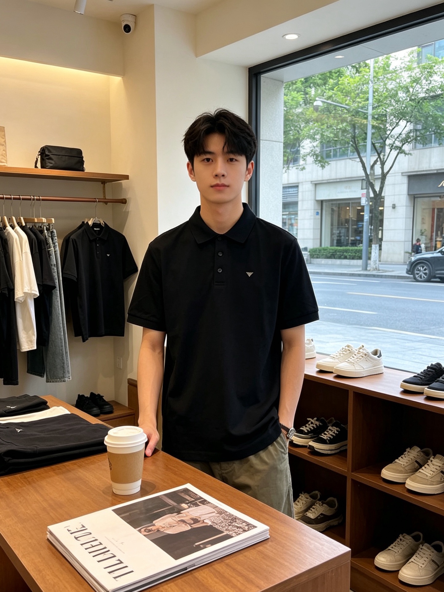 。Prada普拉达💥砸锅卖铁都要上的新款新款原单男士休闲短袖 高端定制 高端版本 时尚百搭爆款⚠️⚠️✨