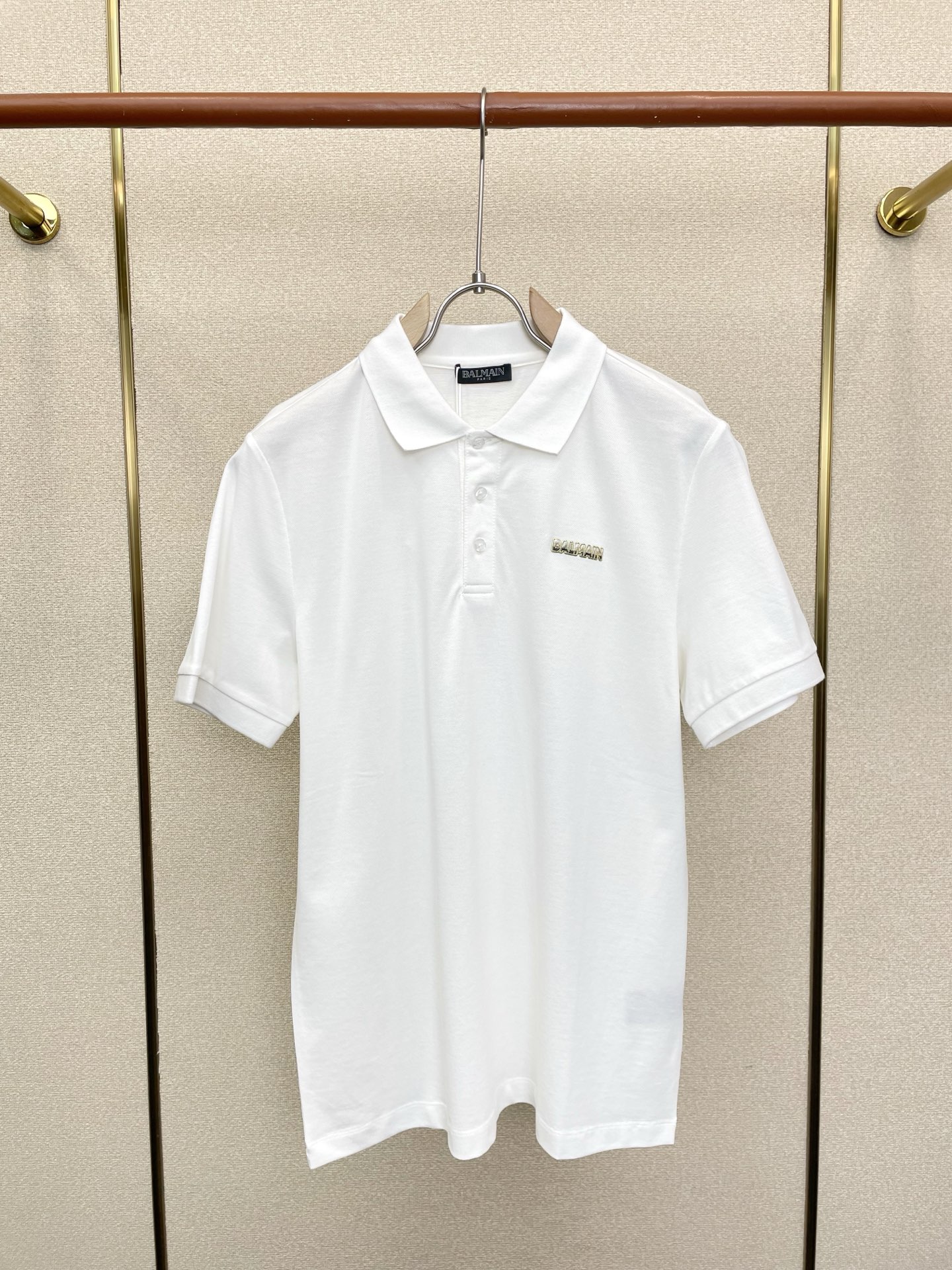 。BALMAIN巴尔曼💥砸锅卖铁都要上的新款新款原单男士休闲短袖 高端定制 高端版本 时尚百搭爆款⚠️⚠