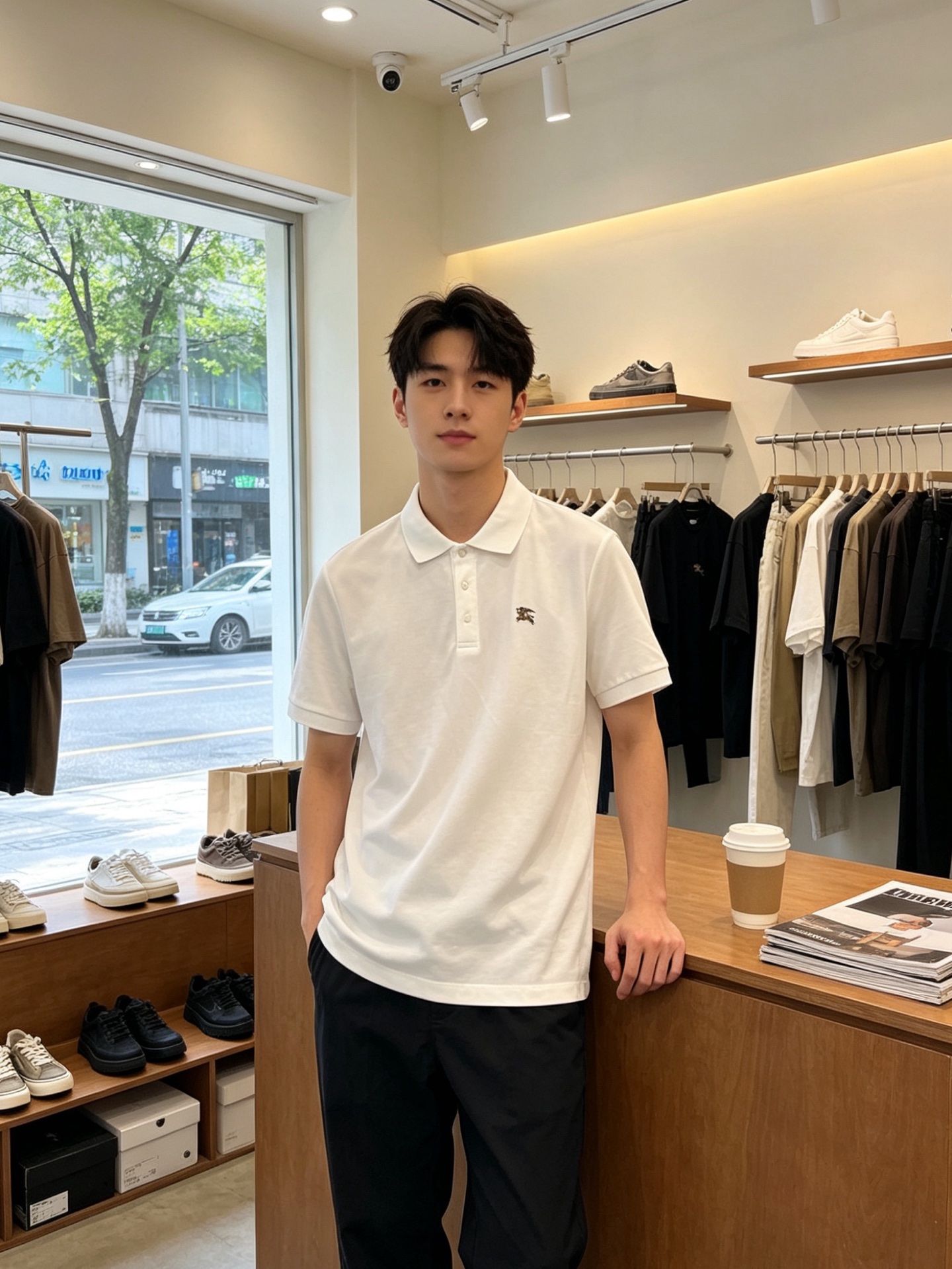 。Burberry巴宝莉💥砸锅卖铁都要上的新款新款原单男士休闲短袖 高端定制 高端版本 时尚百搭爆款⚠️