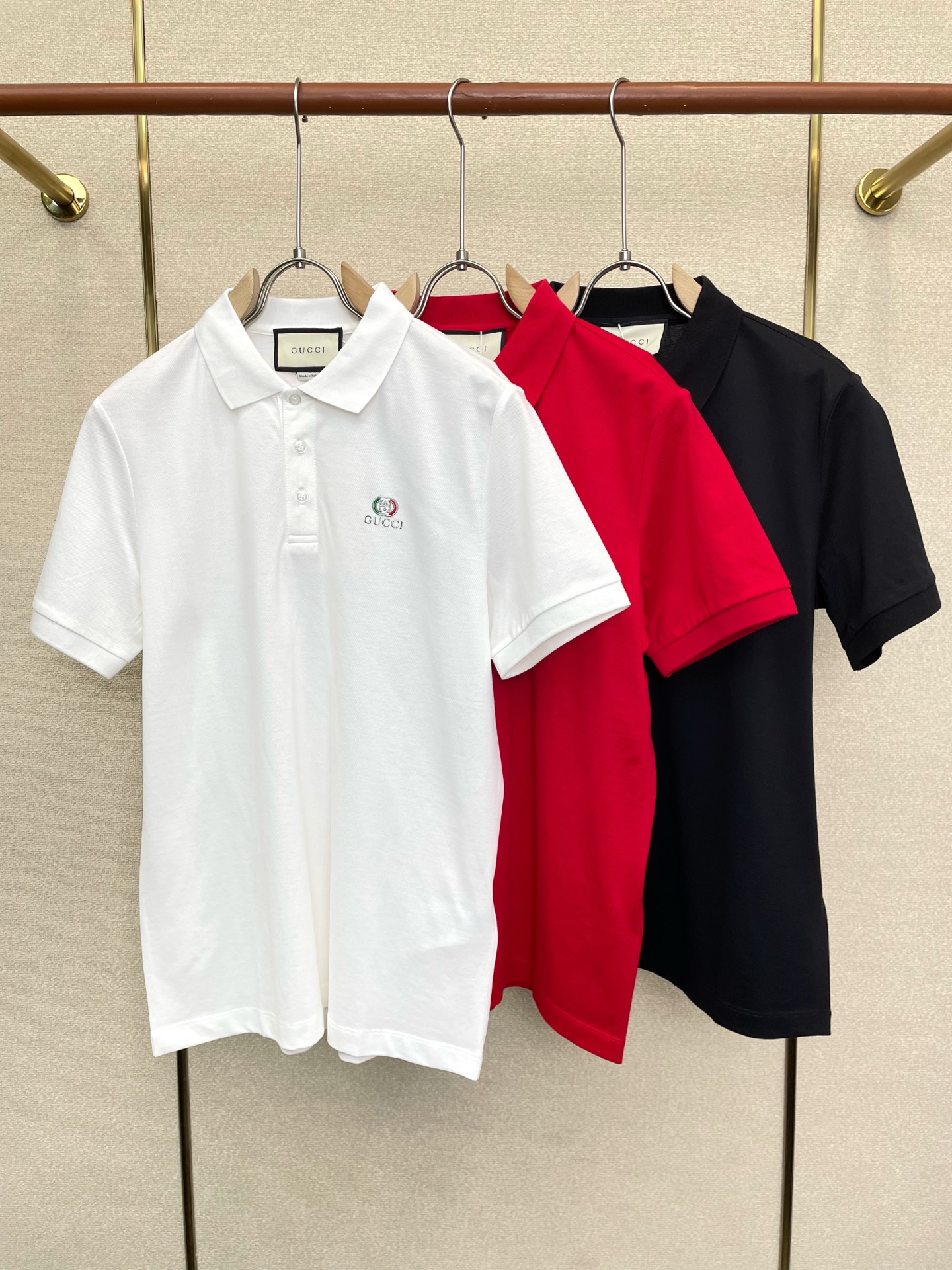 。Gucci古驰💥砸锅卖铁都要上的新款新款原单男士休闲短袖 高端定制 高端版本 时尚百搭爆款⚠️⚠️✨✨