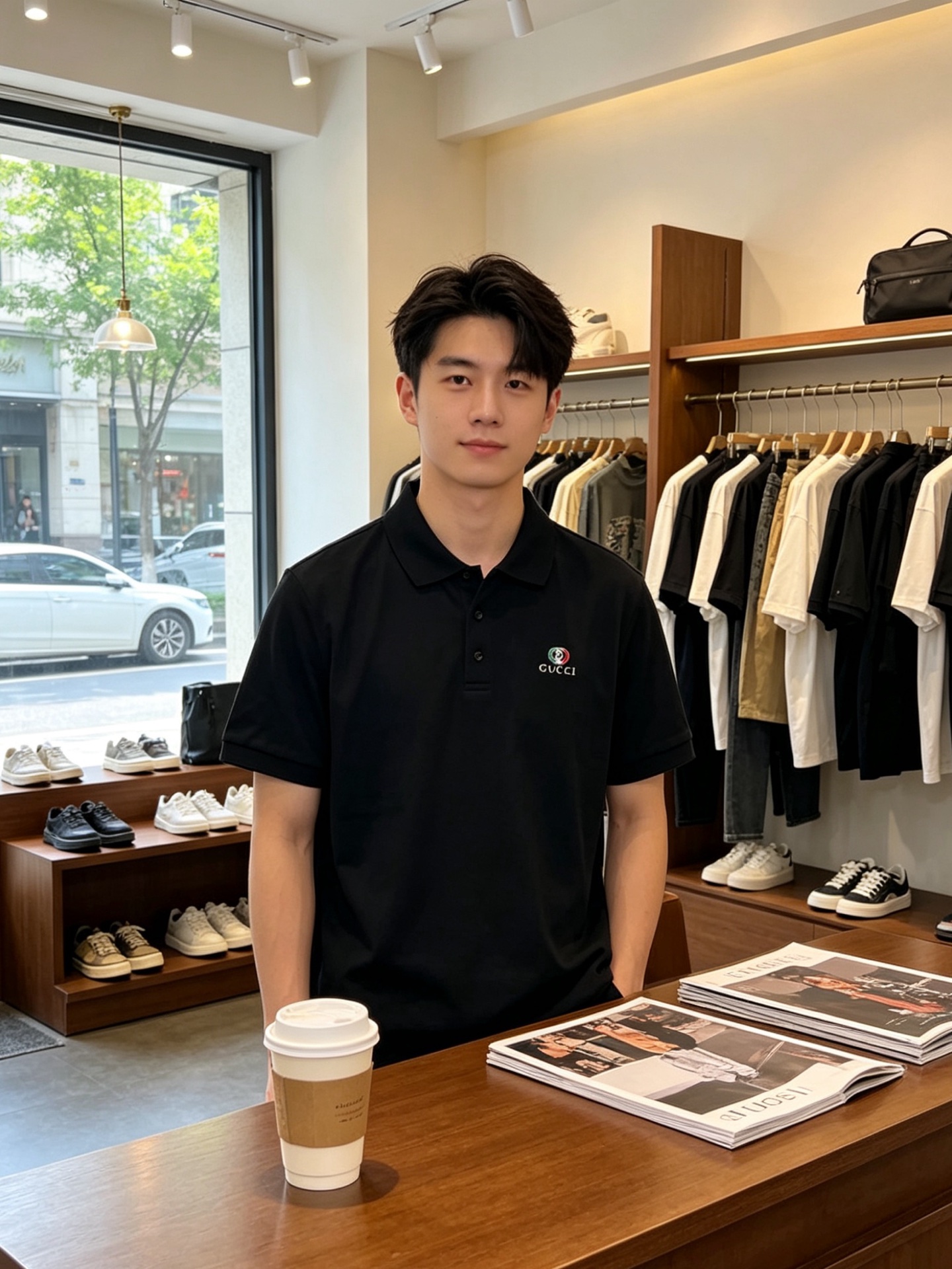 。Gucci古驰💥砸锅卖铁都要上的新款新款原单男士休闲短袖 高端定制 高端版本 时尚百搭爆款⚠️⚠️✨✨