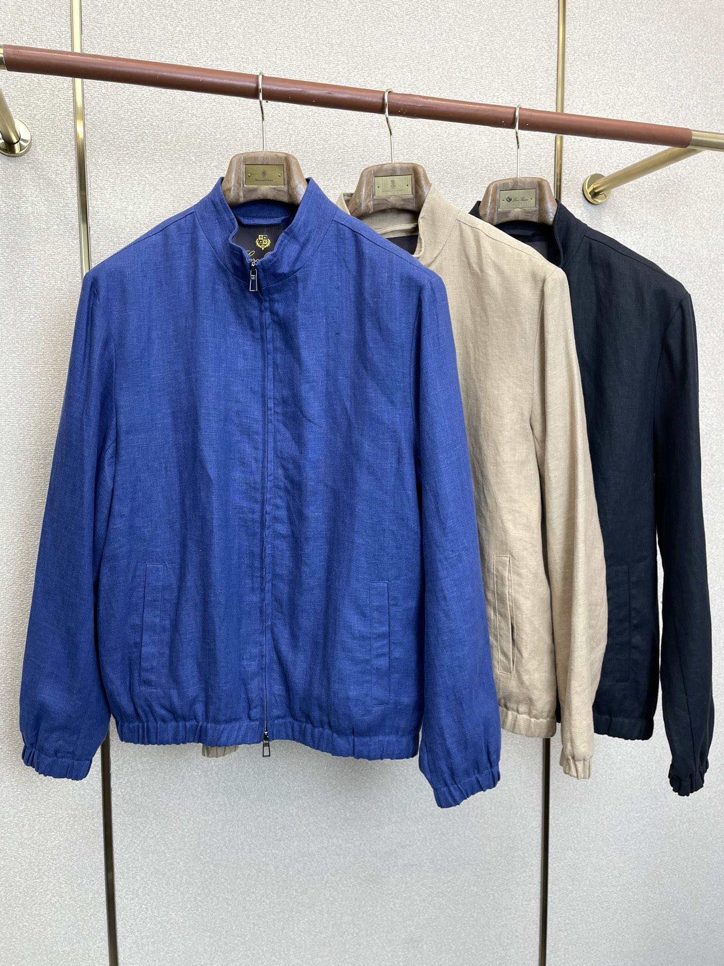 Loro Piana-Loro Piana诺悠翩雅💥砸锅卖铁都要上的新款新款原单男士休闲亚麻外套 高端定
