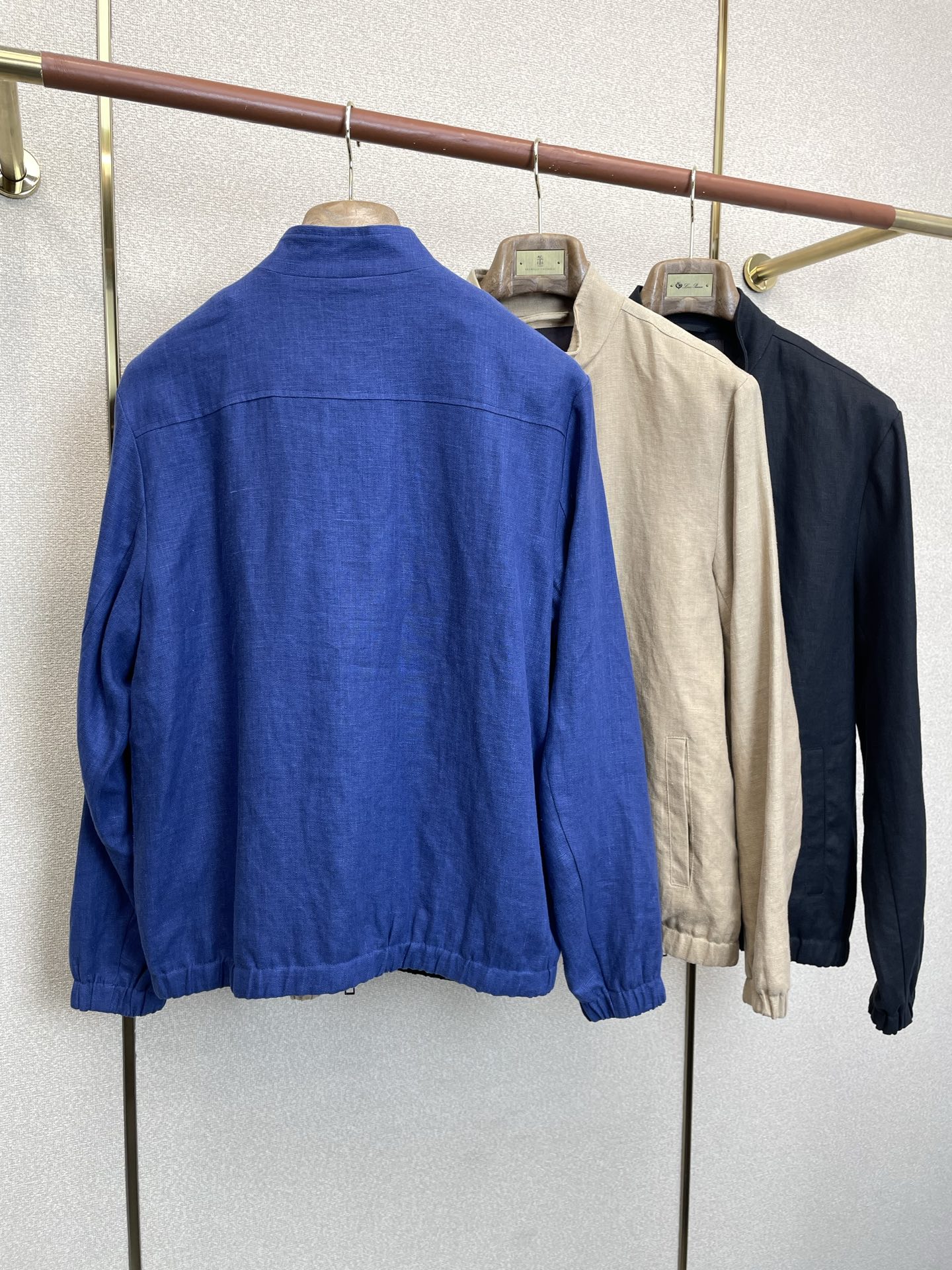 Loro Piana-Loro Piana诺悠翩雅💥砸锅卖铁都要上的新款新款原单男士休闲亚麻外套 高端定