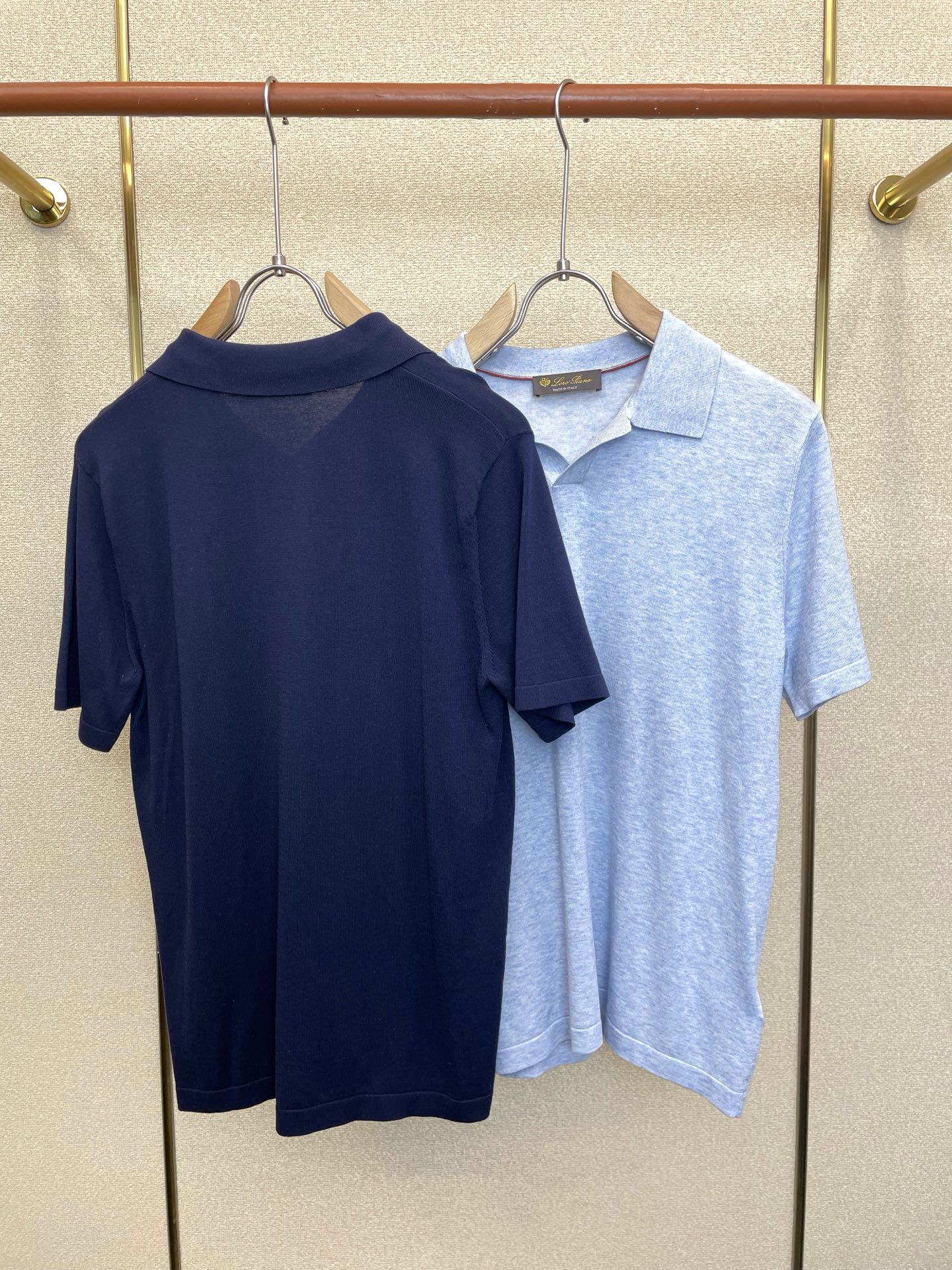 Loro Piana-Loro Piana诺悠翩雅💥砸锅卖铁都要上的新款新款原单男士休闲针织短袖 高端定