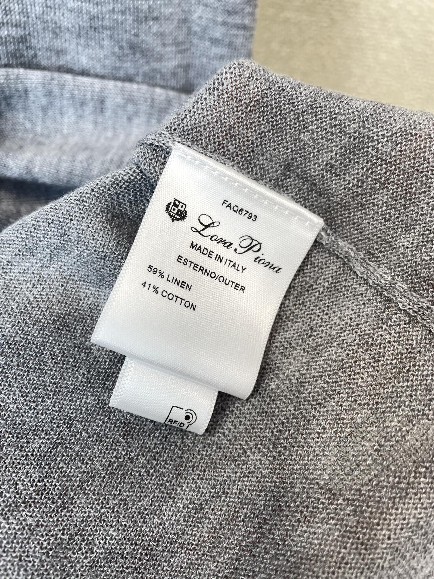 Loro Piana-Loro Piana诺悠翩雅💥砸锅卖铁都要上的新款新款原单男士休闲针织短袖 高端定