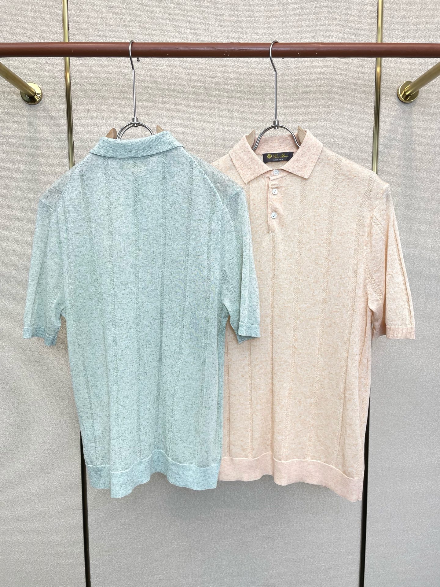 Loro Piana-Loro Piana诺悠翩雅💥砸锅卖铁都要上的新款新款原单男士休闲针织短袖 高端定