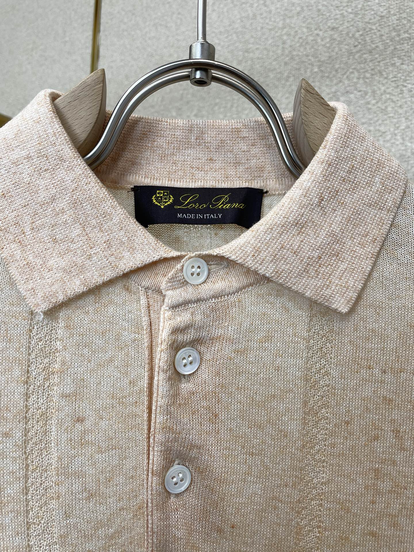 Loro Piana-Loro Piana诺悠翩雅💥砸锅卖铁都要上的新款新款原单男士休闲针织短袖 高端定