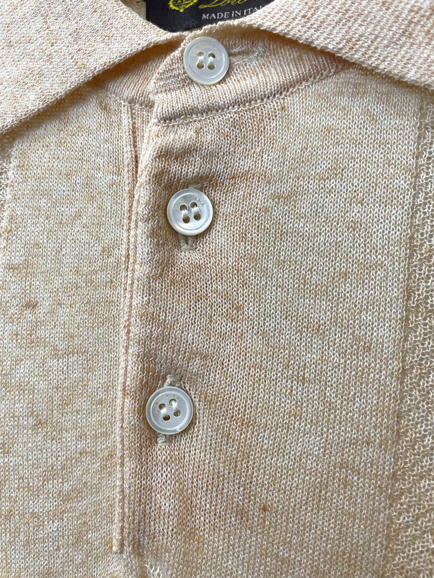 Loro Piana-Loro Piana诺悠翩雅💥砸锅卖铁都要上的新款新款原单男士休闲针织短袖 高端定