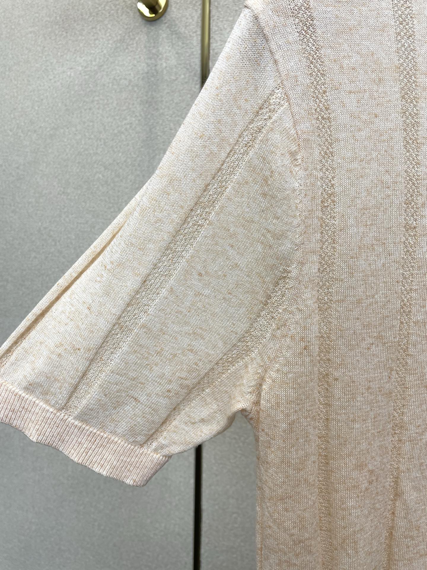 Loro Piana-Loro Piana诺悠翩雅💥砸锅卖铁都要上的新款新款原单男士休闲针织短袖 高端定