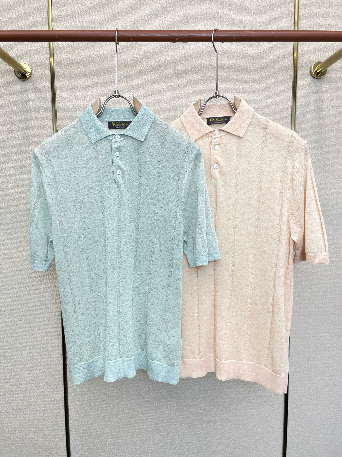 Loro Piana-Loro Piana诺悠翩雅💥砸锅卖铁都要上的新款新款原单男士休闲针织短袖 高端定