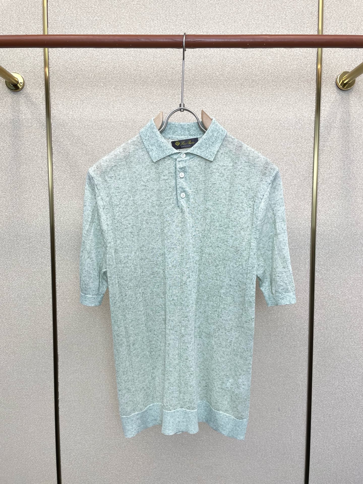 Loro Piana-Loro Piana诺悠翩雅💥砸锅卖铁都要上的新款新款原单男士休闲针织短袖 高端定