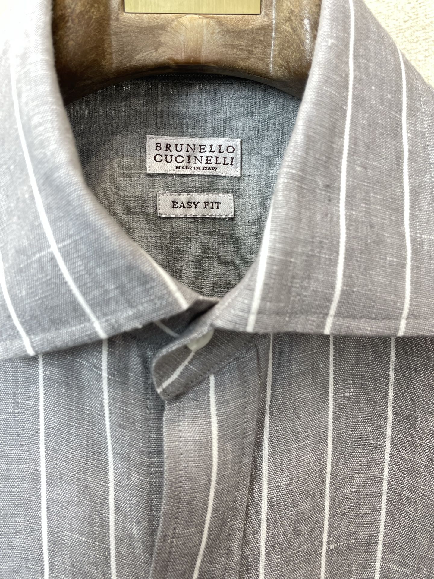 BC-Brunello Cucinali布鲁内洛·库奇内利💥砸锅卖铁都要上的新款新款原单男士休闲亚麻衬衫