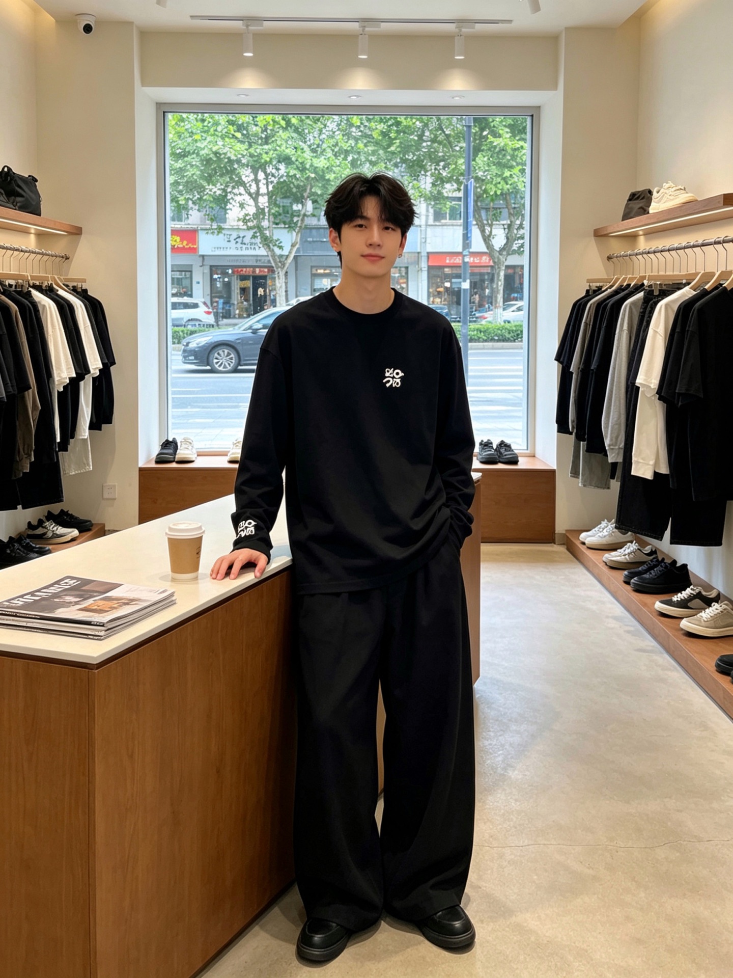 LOEWE罗意威💥砸锅卖铁都要上的新款新款原单男士休闲长袖 高端定制 高端版本 时尚百搭爆款⚠️⚠️✨✨