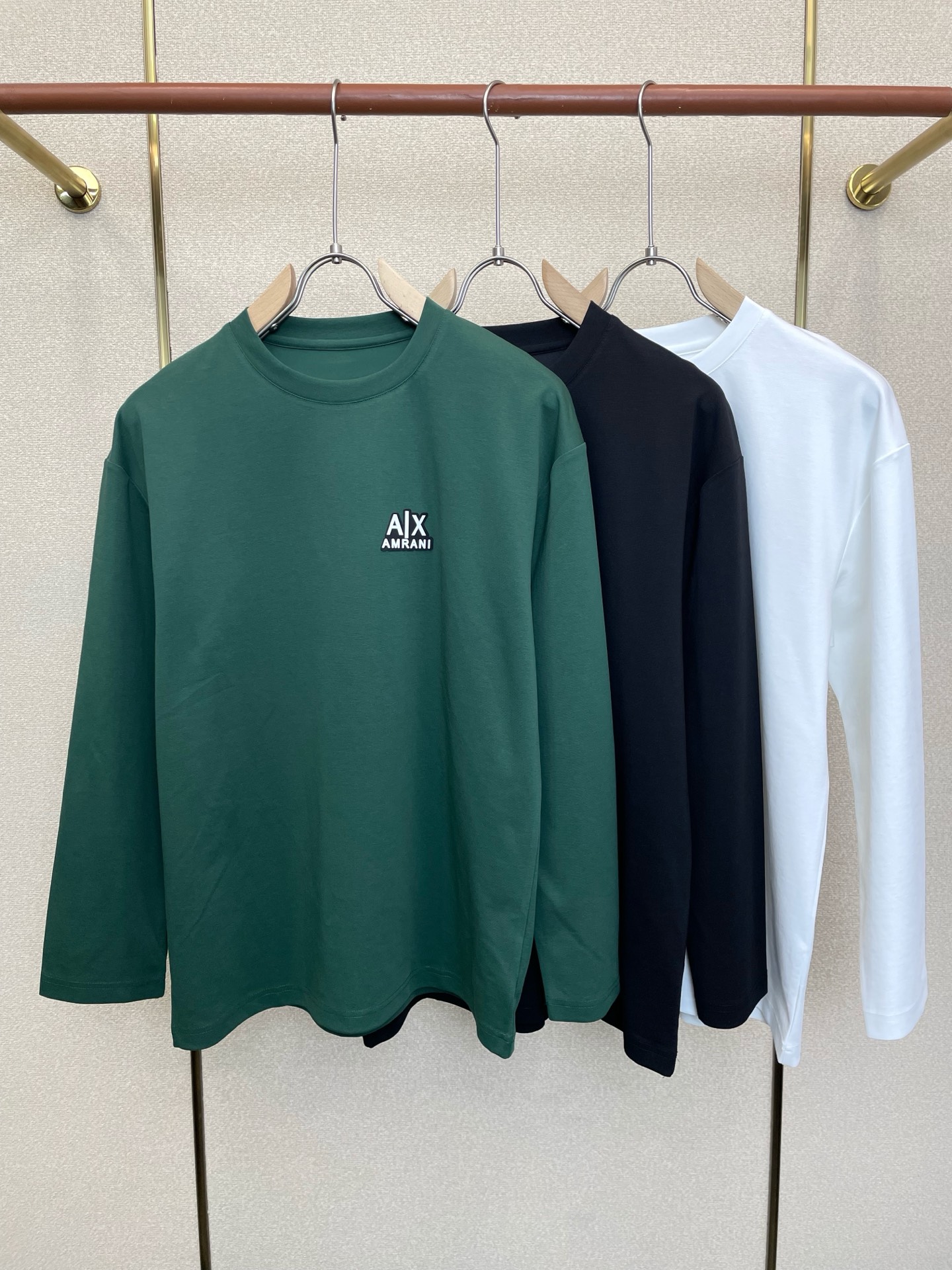 ARMANI阿玛尼💥砸锅卖铁都要上的新款新款原单男士休闲长袖 高端定制 高端版本 时尚百搭爆款⚠️⚠️✨