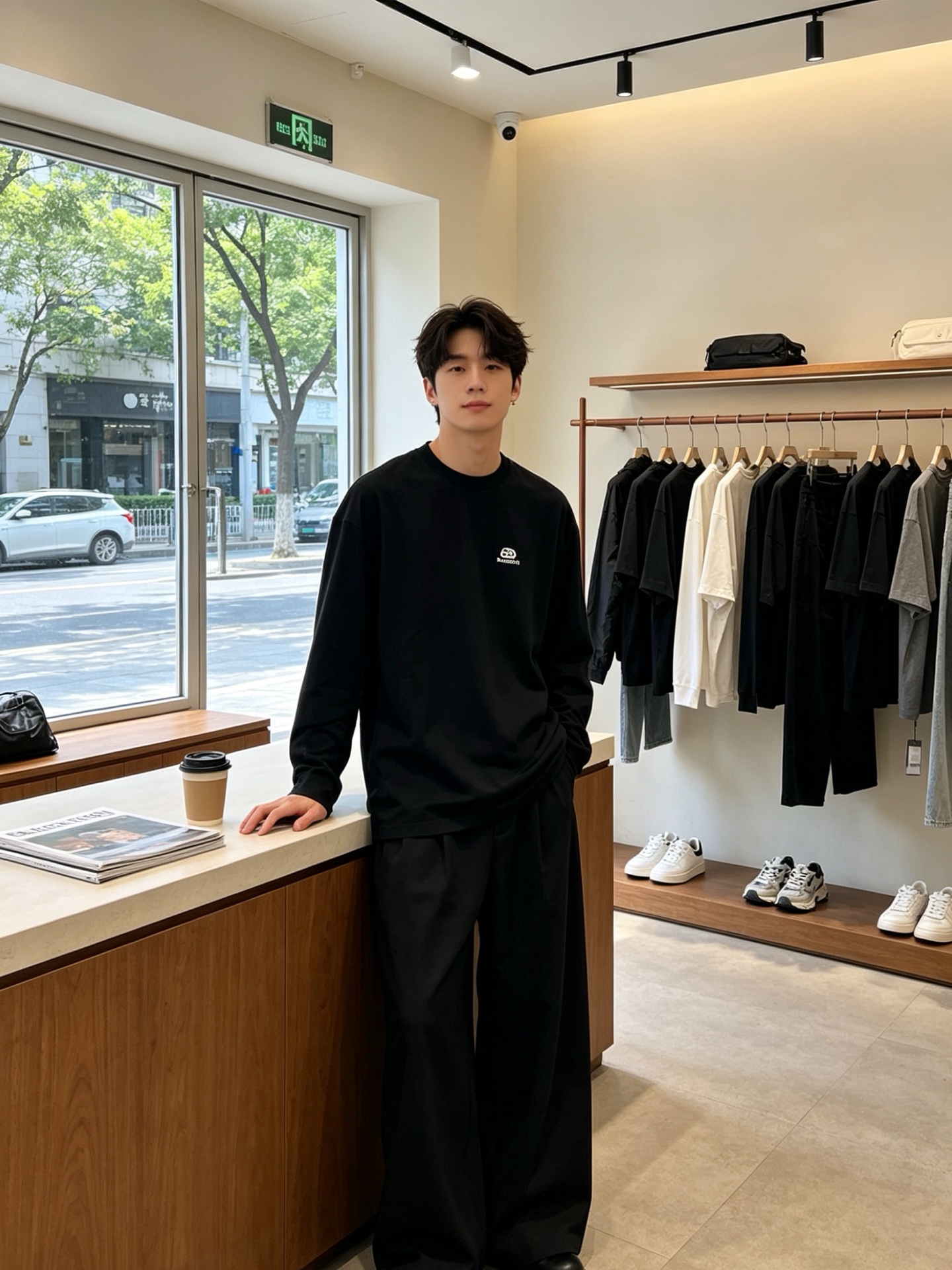 Balenciaga巴黎世家💥砸锅卖铁都要上的新款新款原单男士休闲长袖 高端定制 高端版本 时尚百搭爆款
