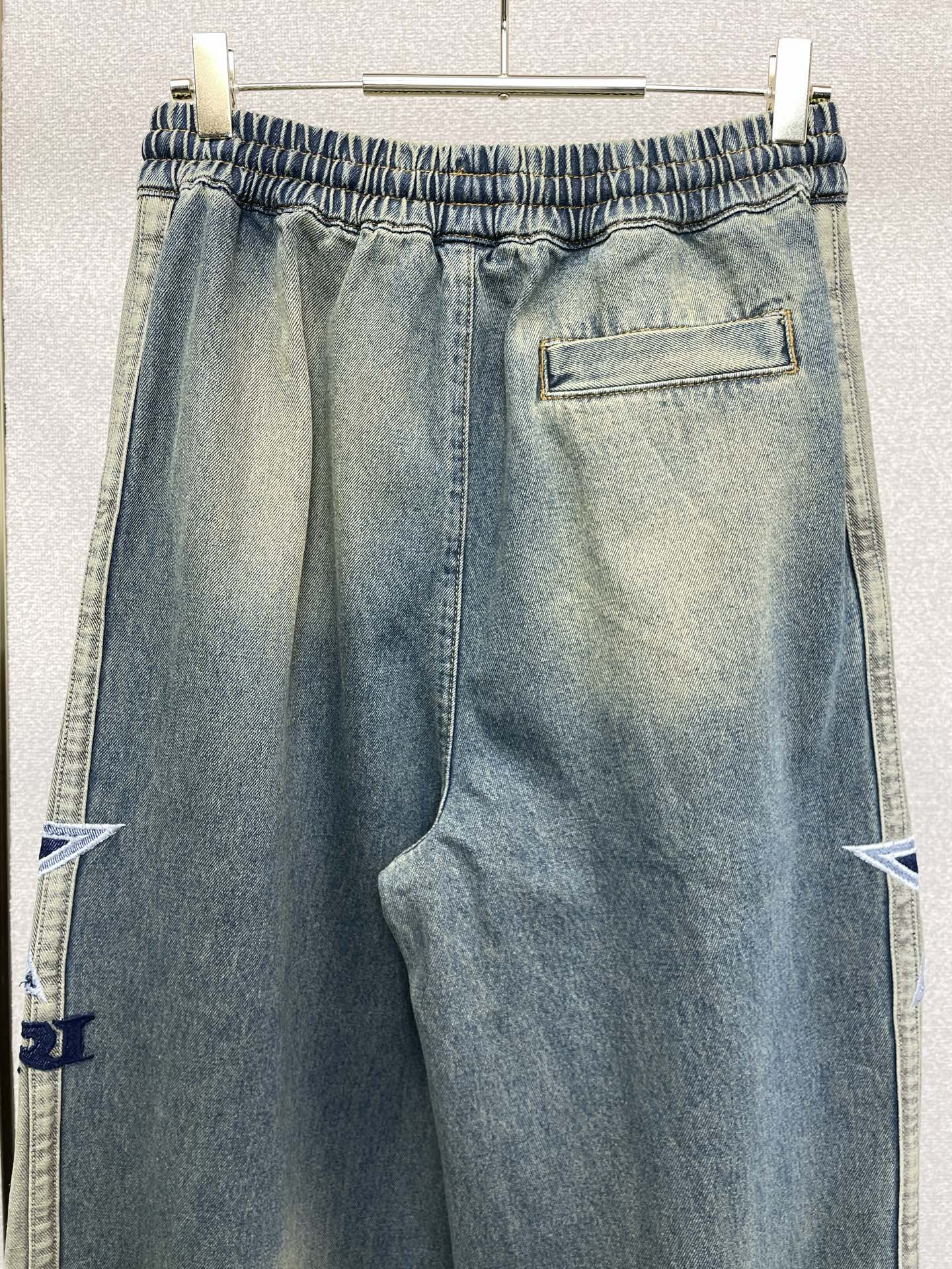 AMIRI💥砸锅卖铁都要上的新款新款原单男士休闲抽绳牛仔裤👖高端定制 高端版本 时尚百搭爆款⚠️⚠️✨✨