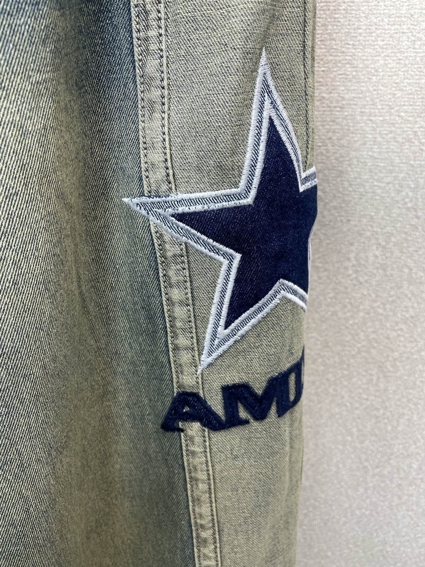 AMIRI💥砸锅卖铁都要上的新款新款原单男士休闲抽绳牛仔裤👖高端定制 高端版本 时尚百搭爆款⚠️⚠️✨✨