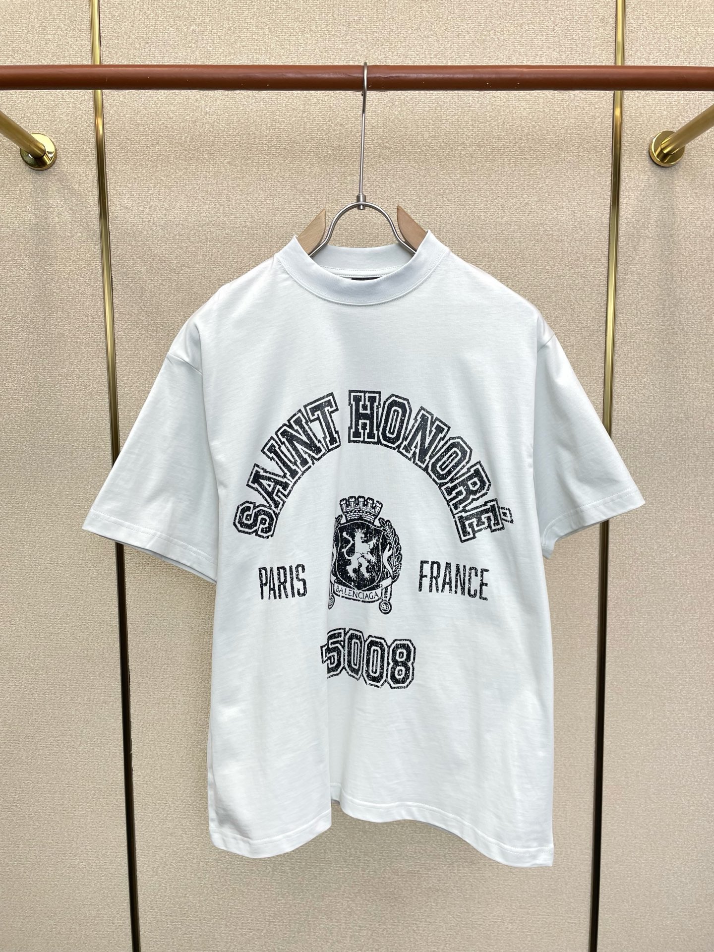 Balenciaga巴黎世家💥砸锅卖铁都要上的新款新款原单男士休闲短袖 高端定制 高端版本 时尚百搭爆款